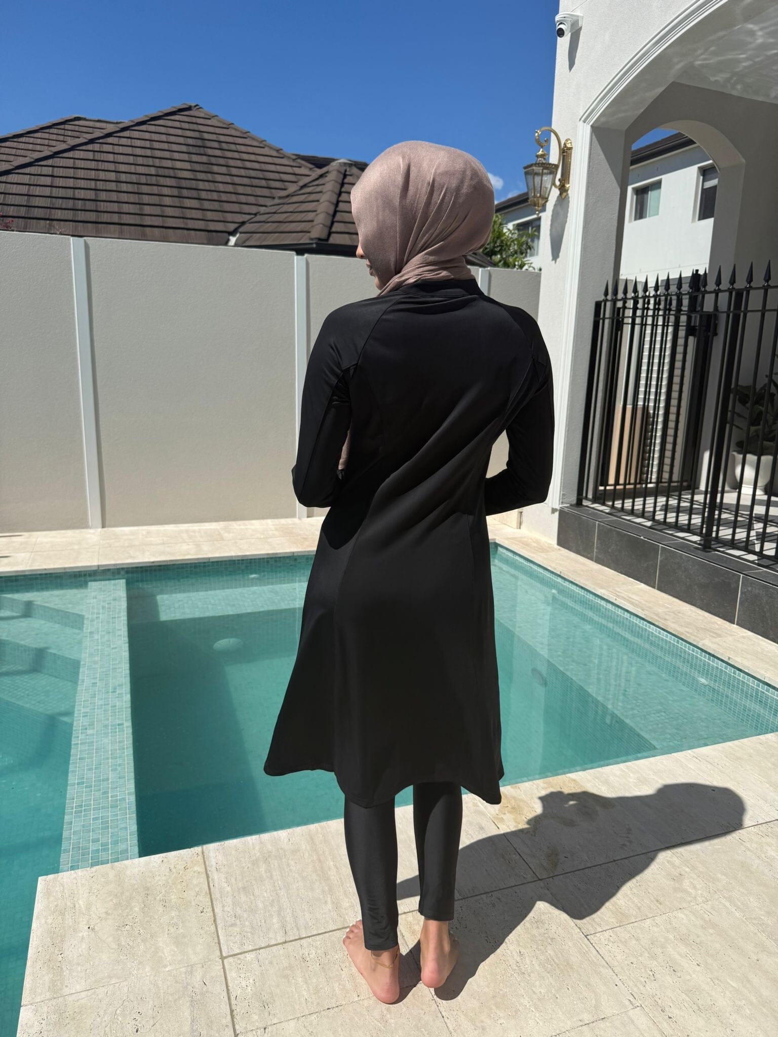 Half Zip Swim Tunic