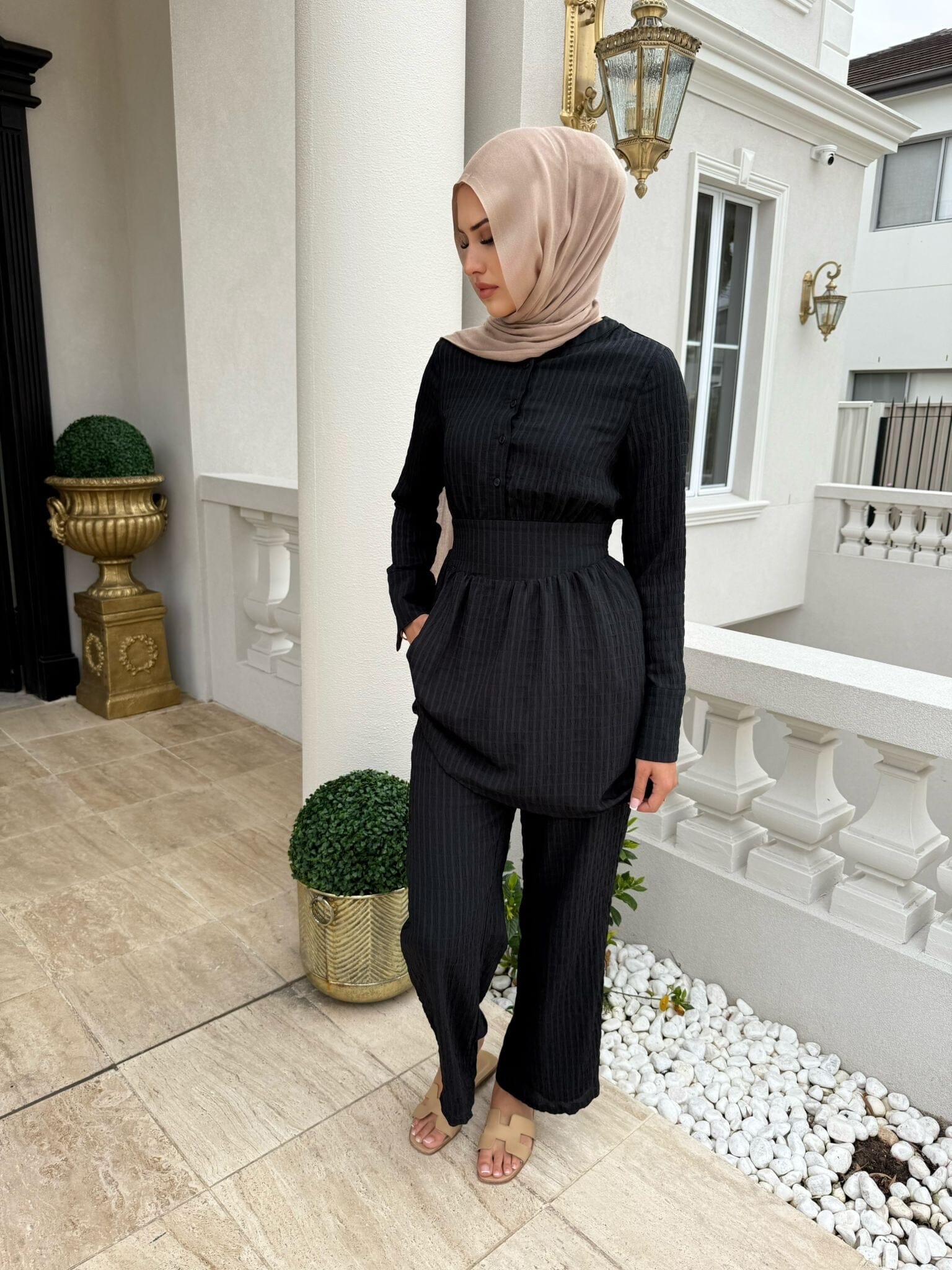 Textured Crepe Set