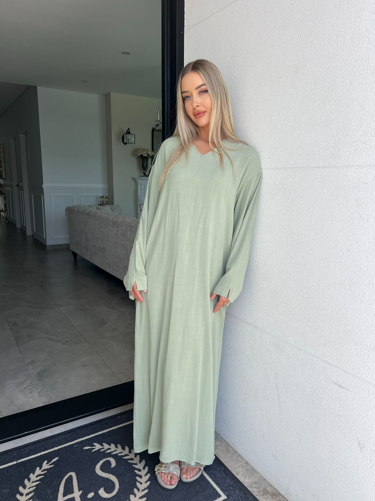 Sienna Linen Dress