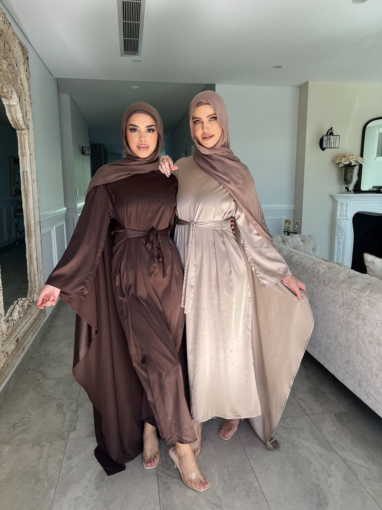 Batwing Satin Kaftan