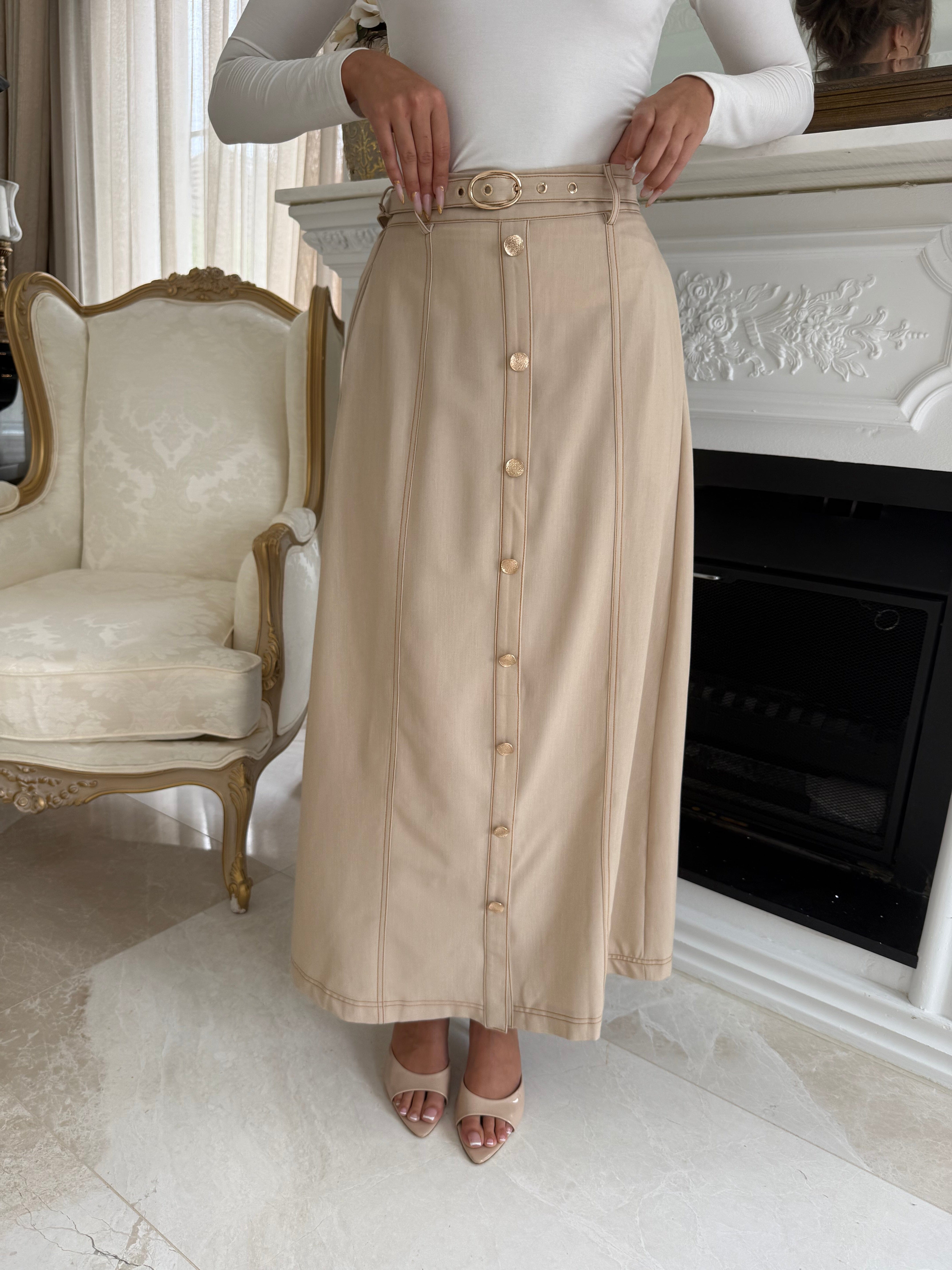 Layali Denim Set