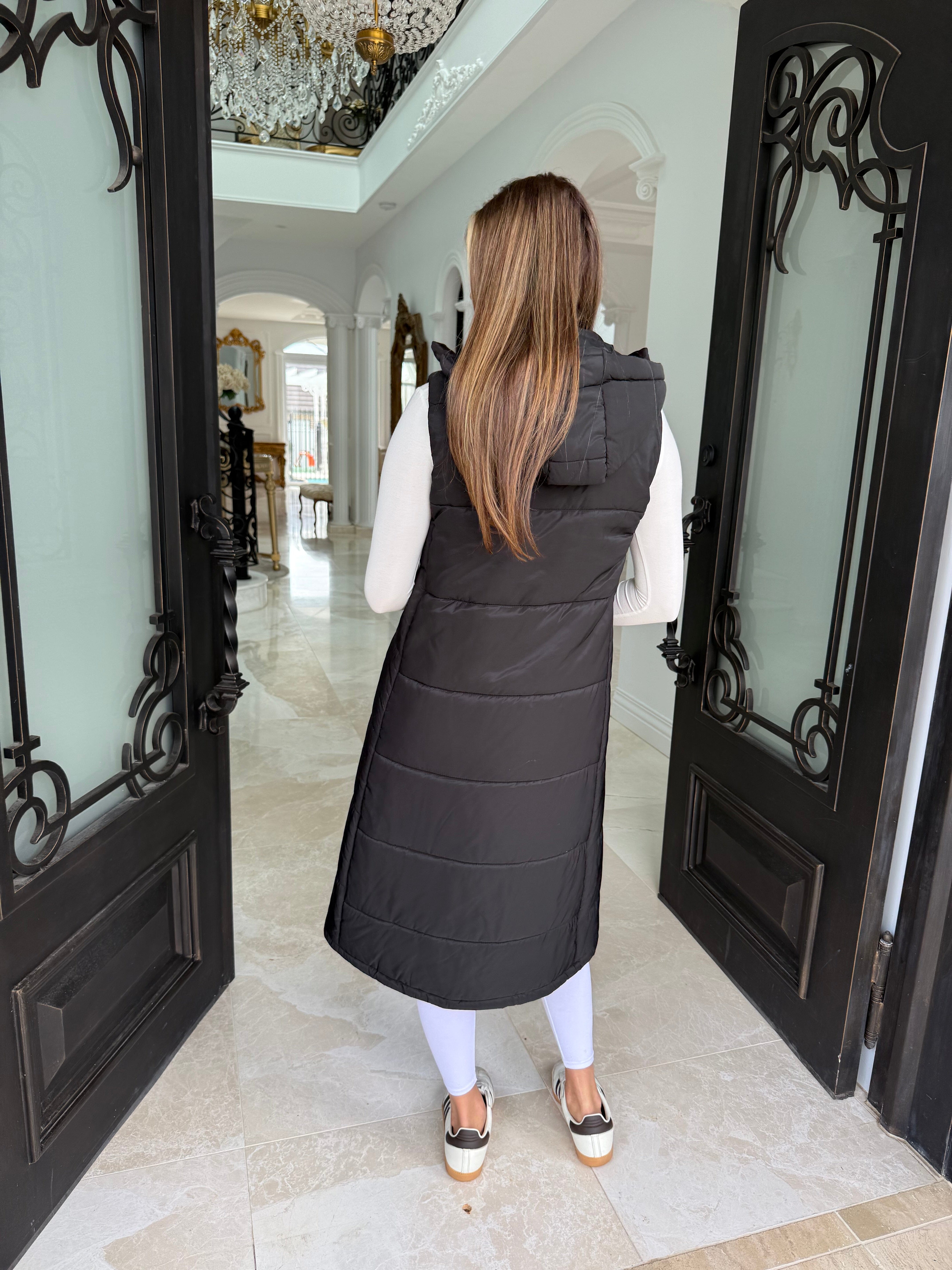 Bomber Puffer Vest
