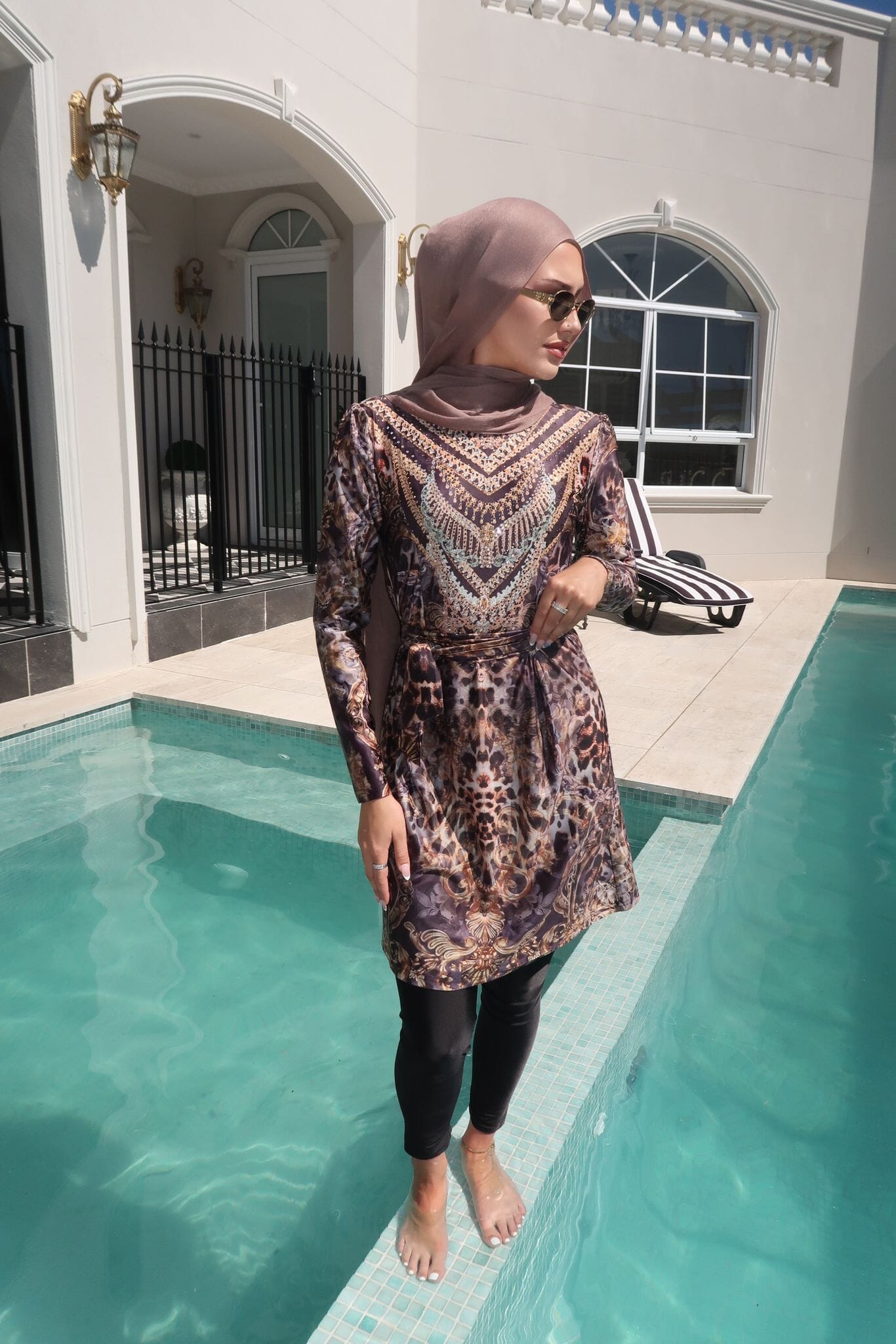 Warm Resort Twilight Tunic