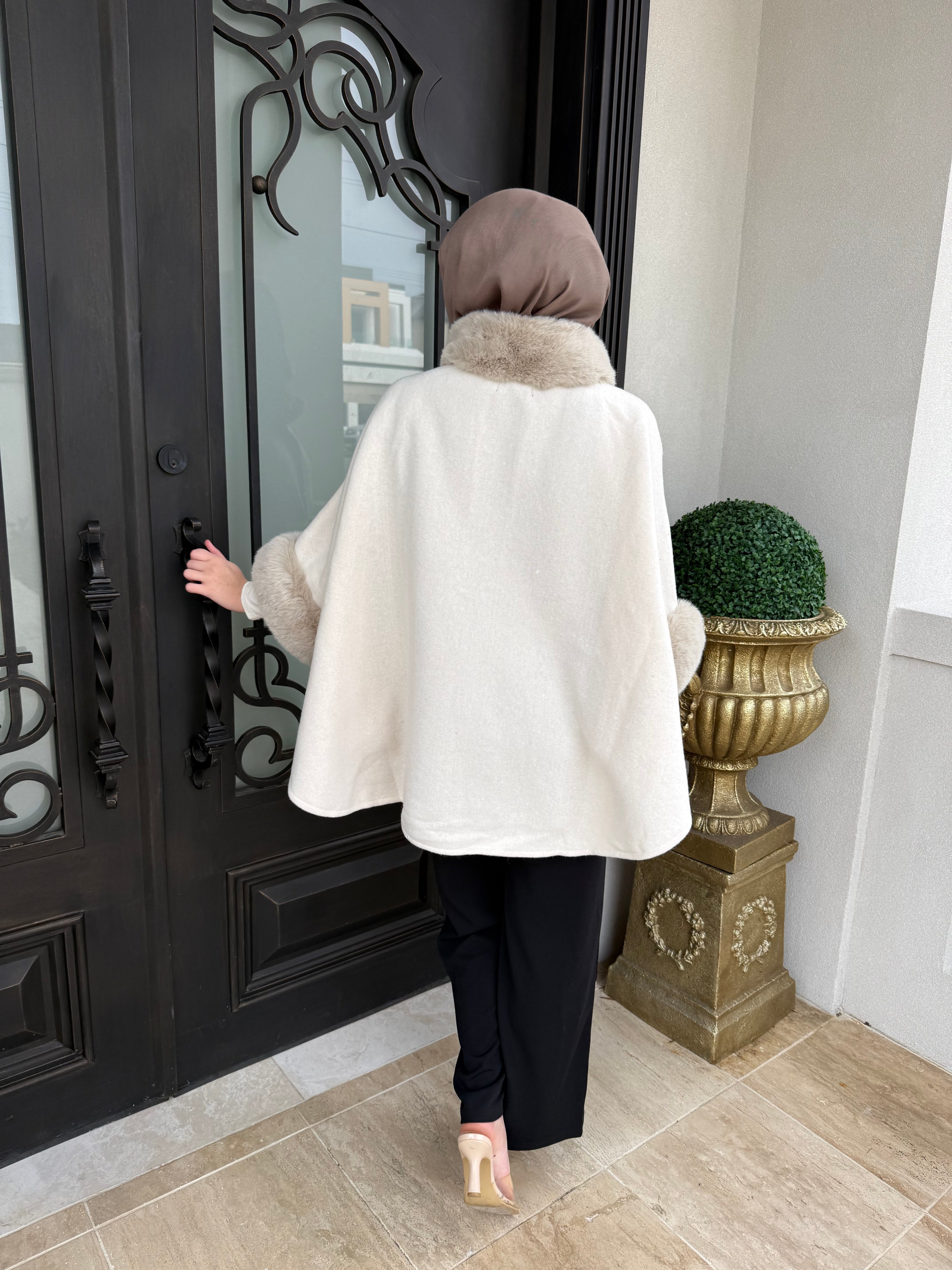 Fur Poncho