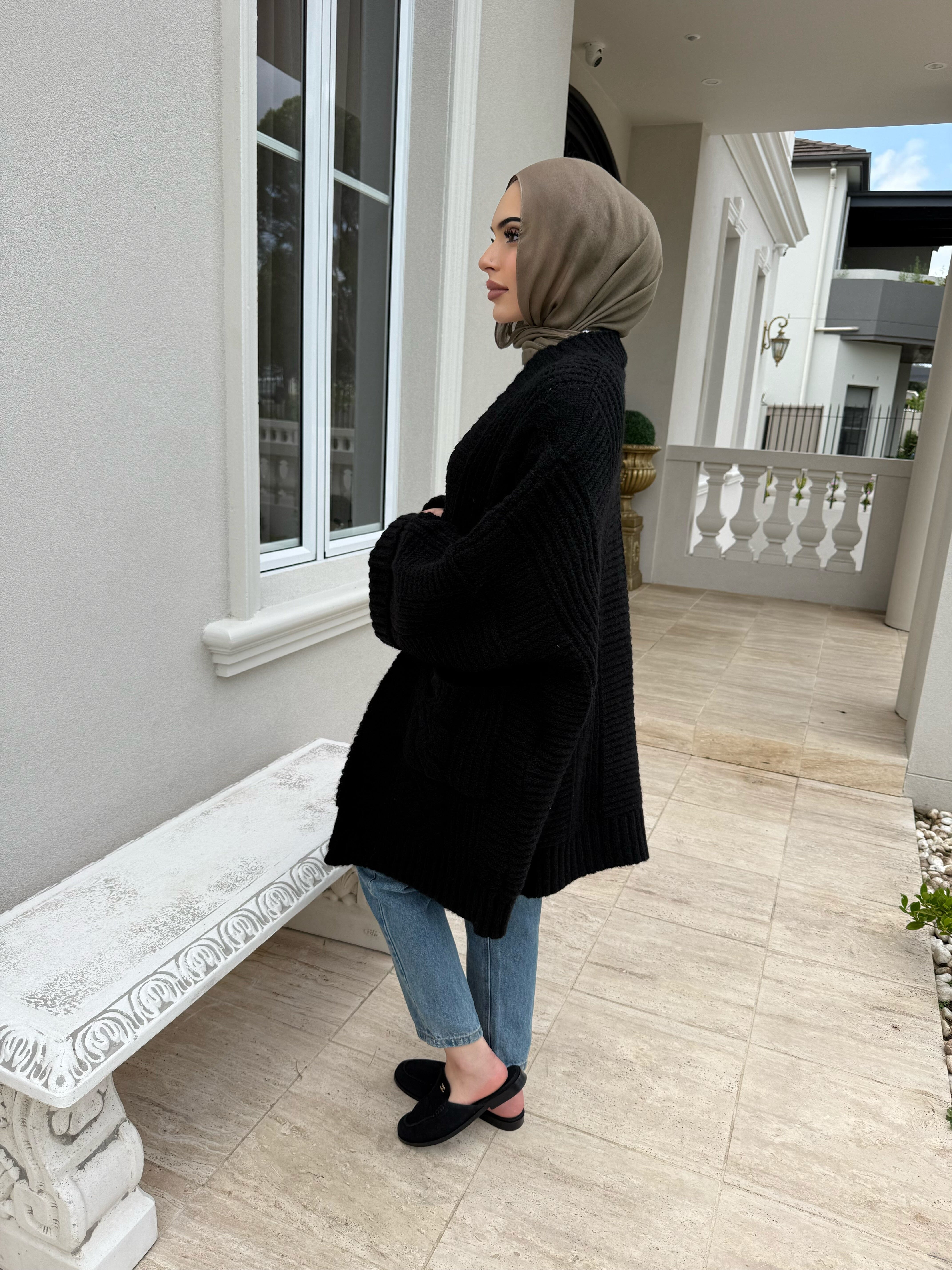Chunky Midi Caridgan