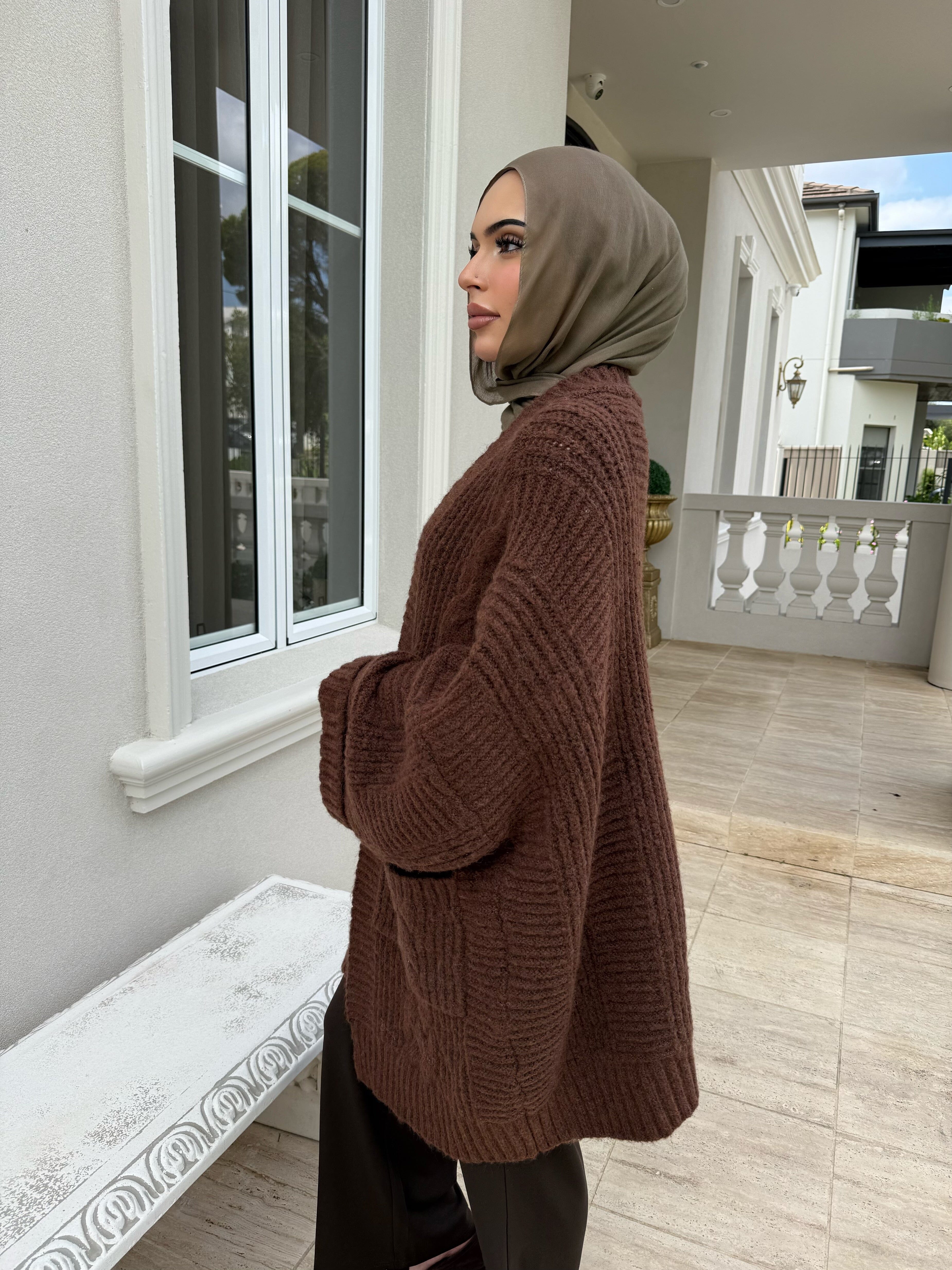 Chunky Midi Caridgan