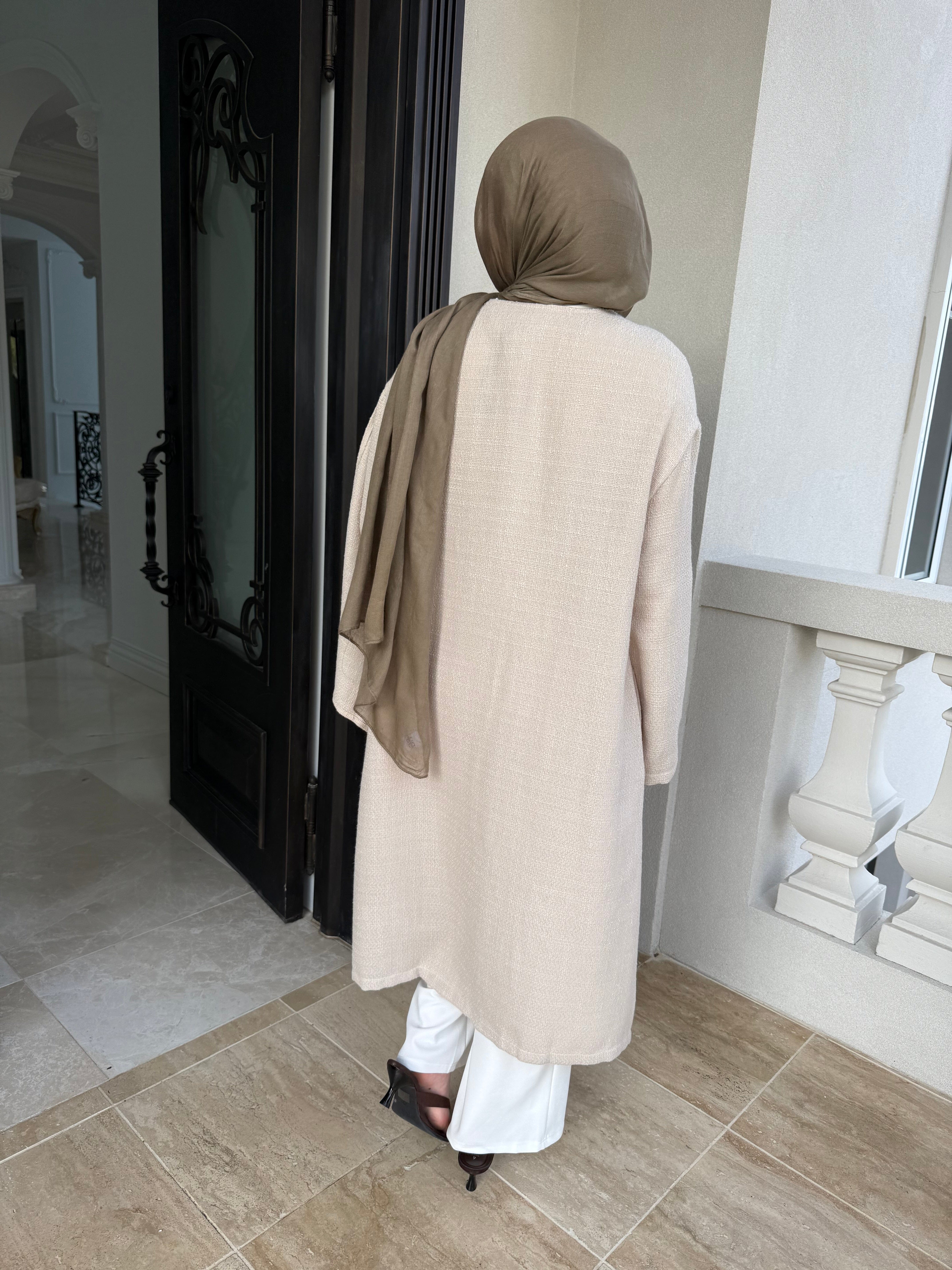 Tweed Shawl Coat