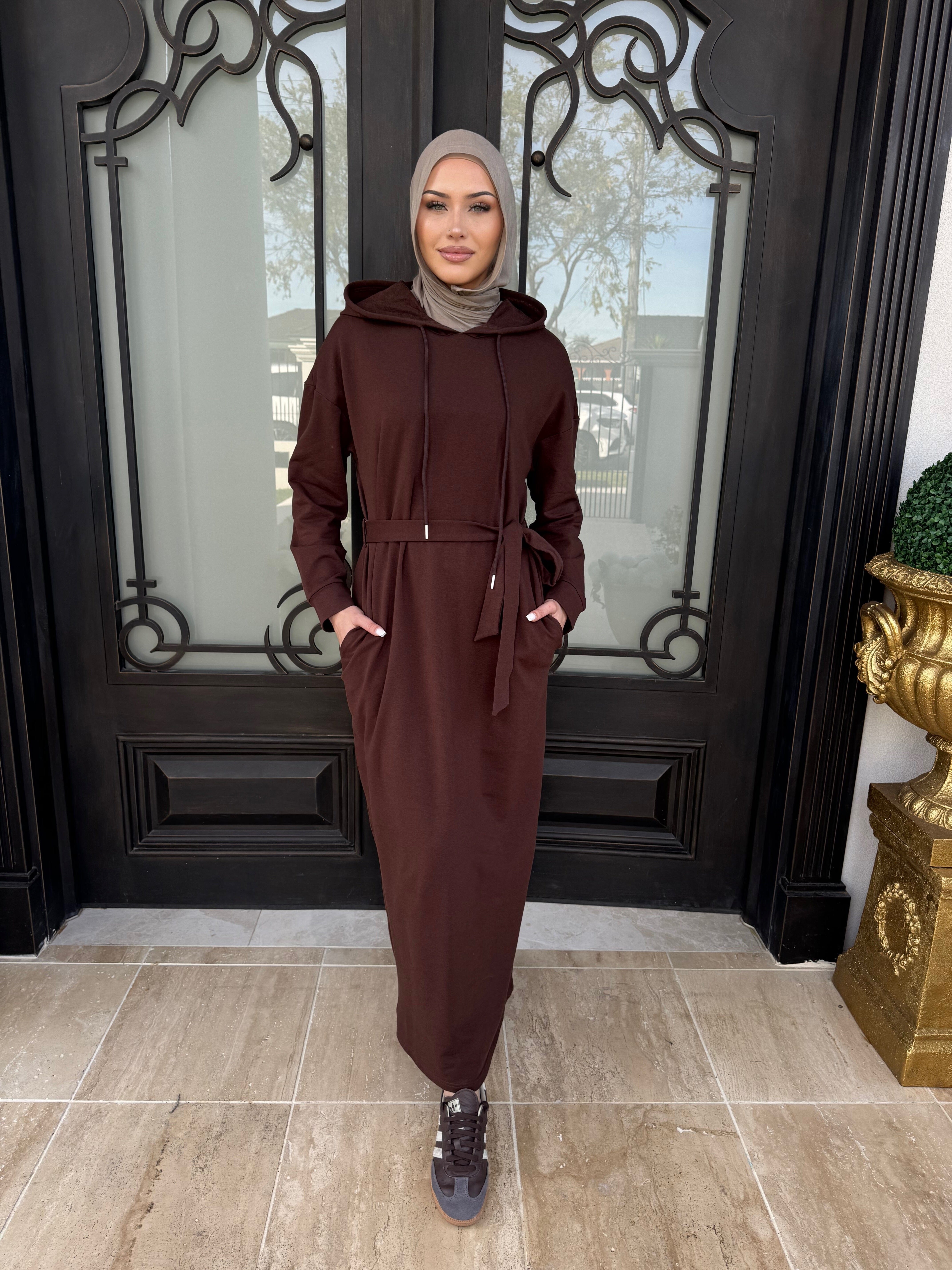 Hoodie Ponte Abaya