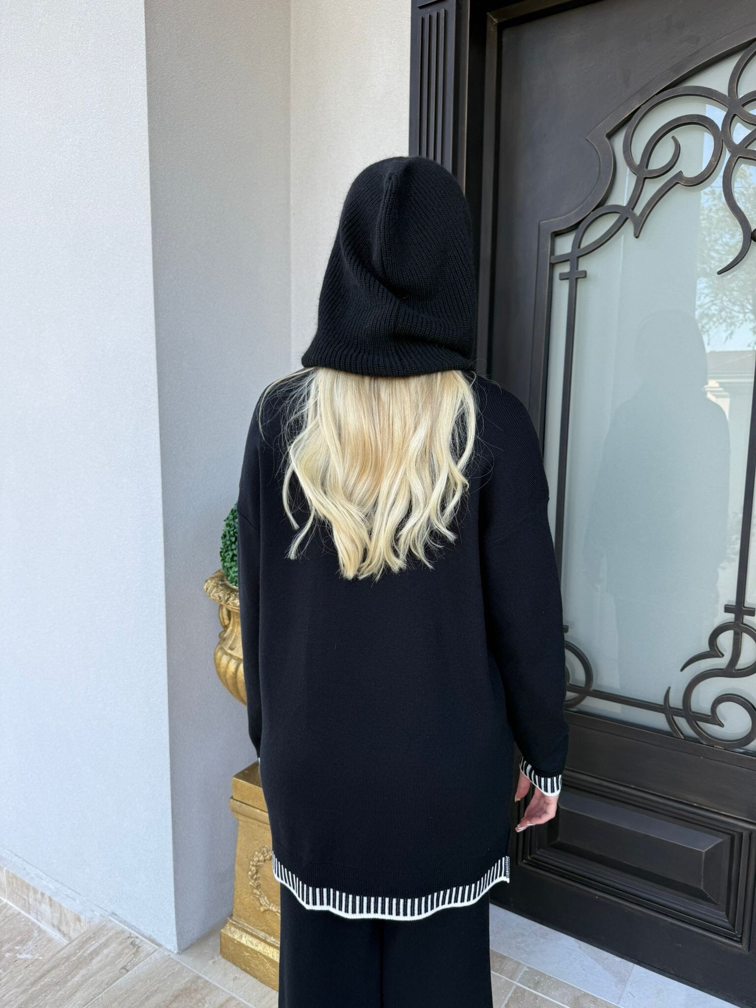 Knit balaclava