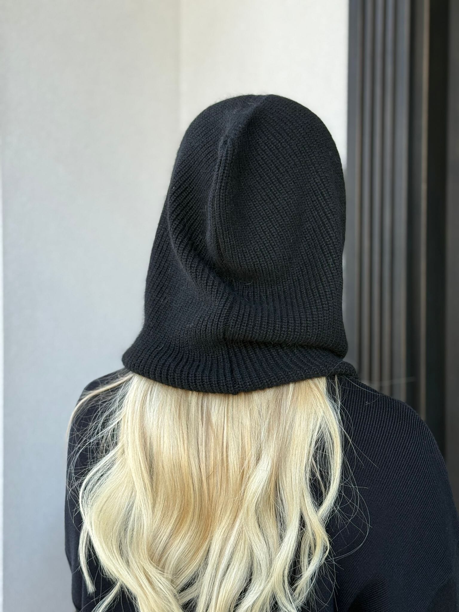 Knit balaclava