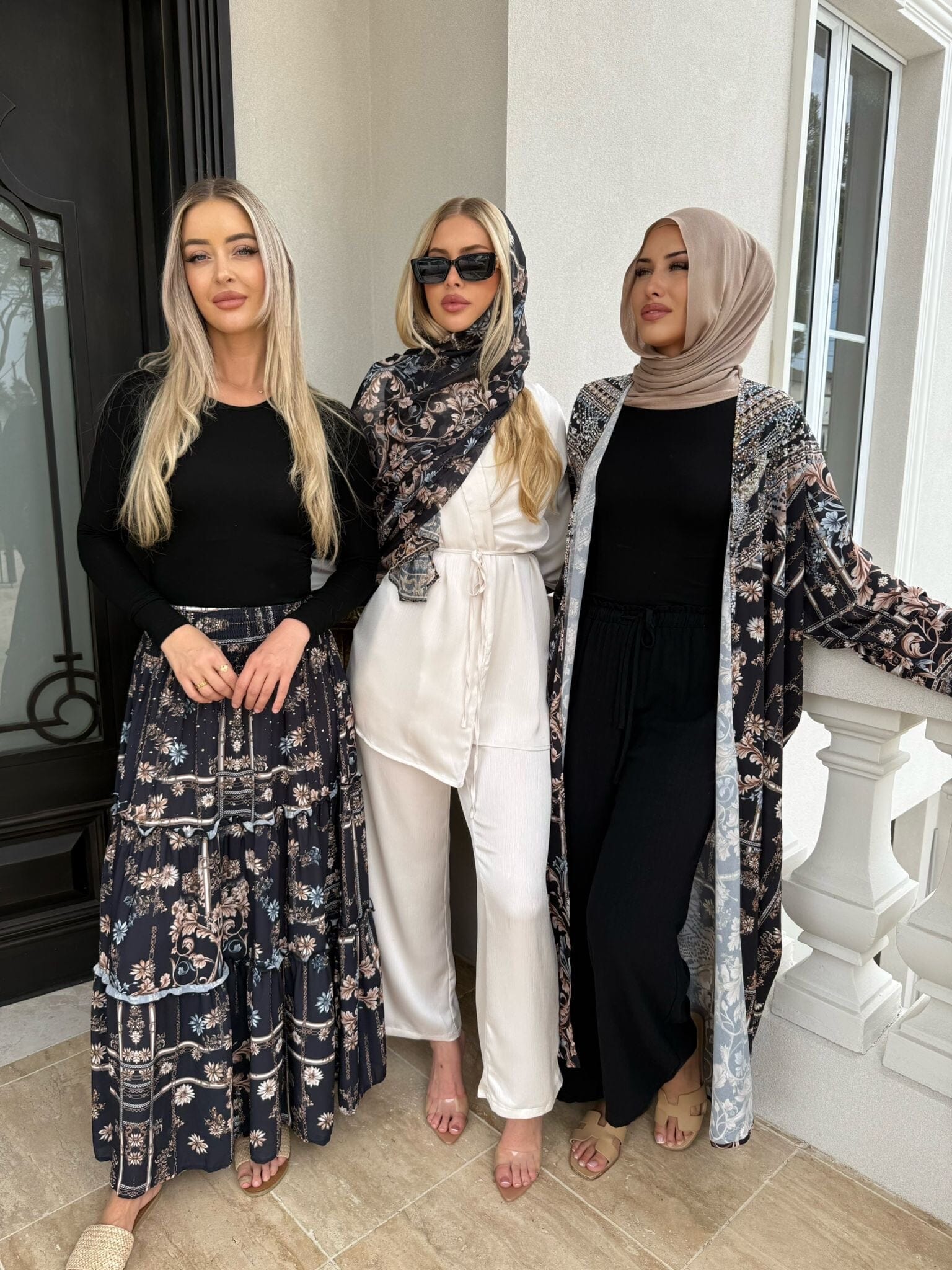 Darkness Beaded Cape