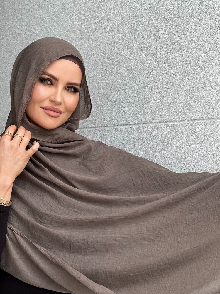 Premium Mocha Hijab Set