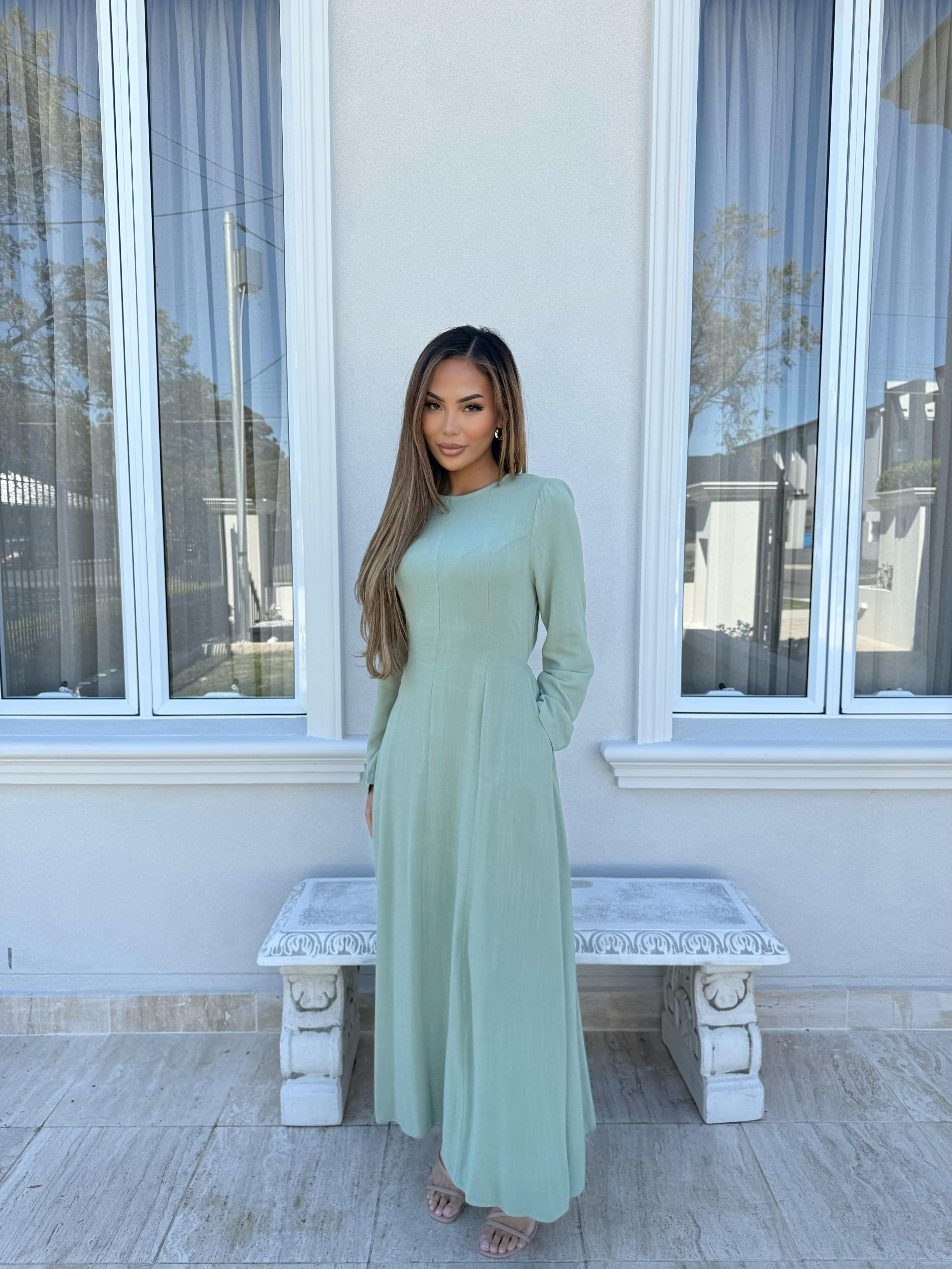 Amy Linen Dress
