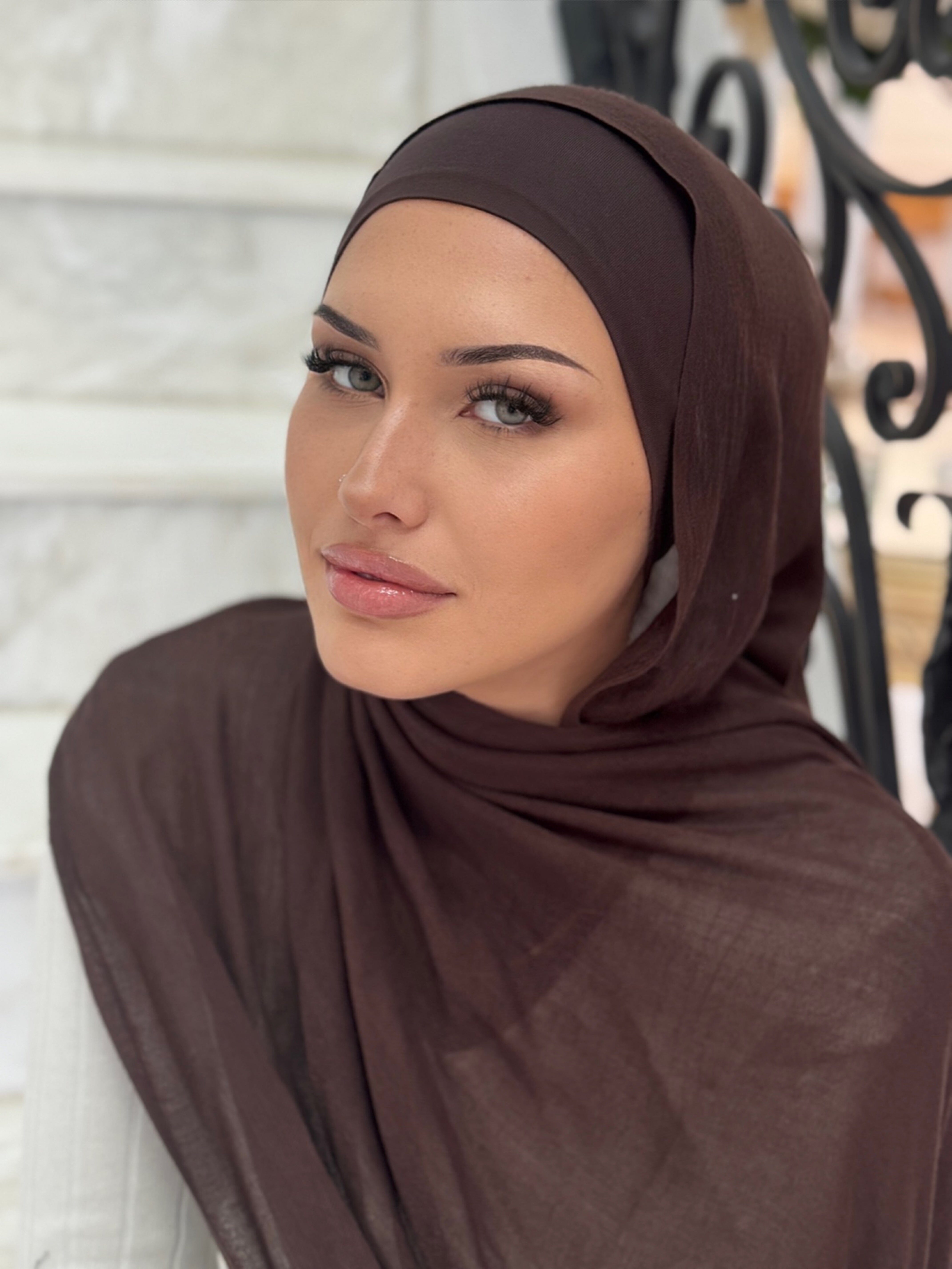 Burgandy Hijab Set