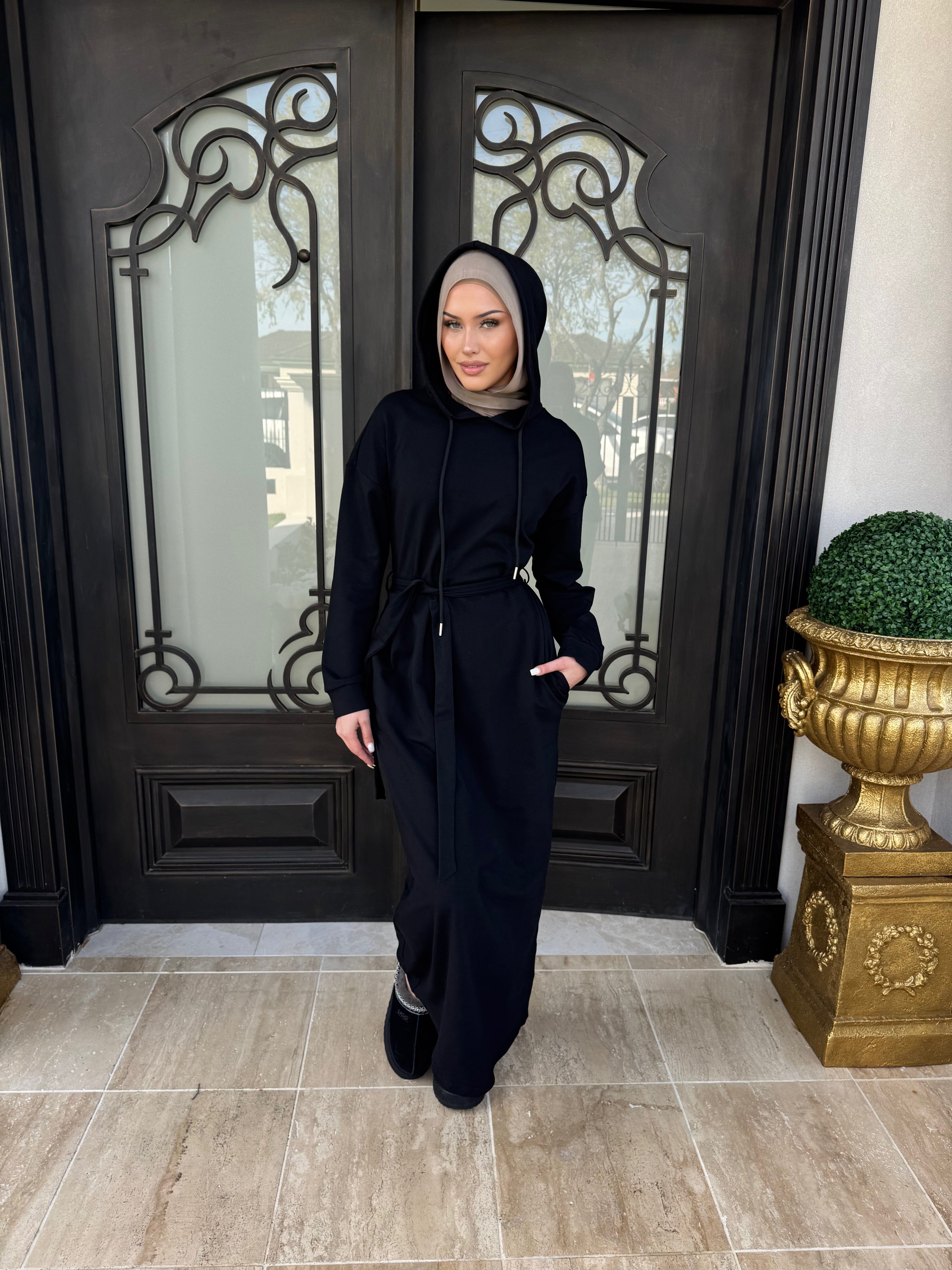 Hoodie Ponte Abaya