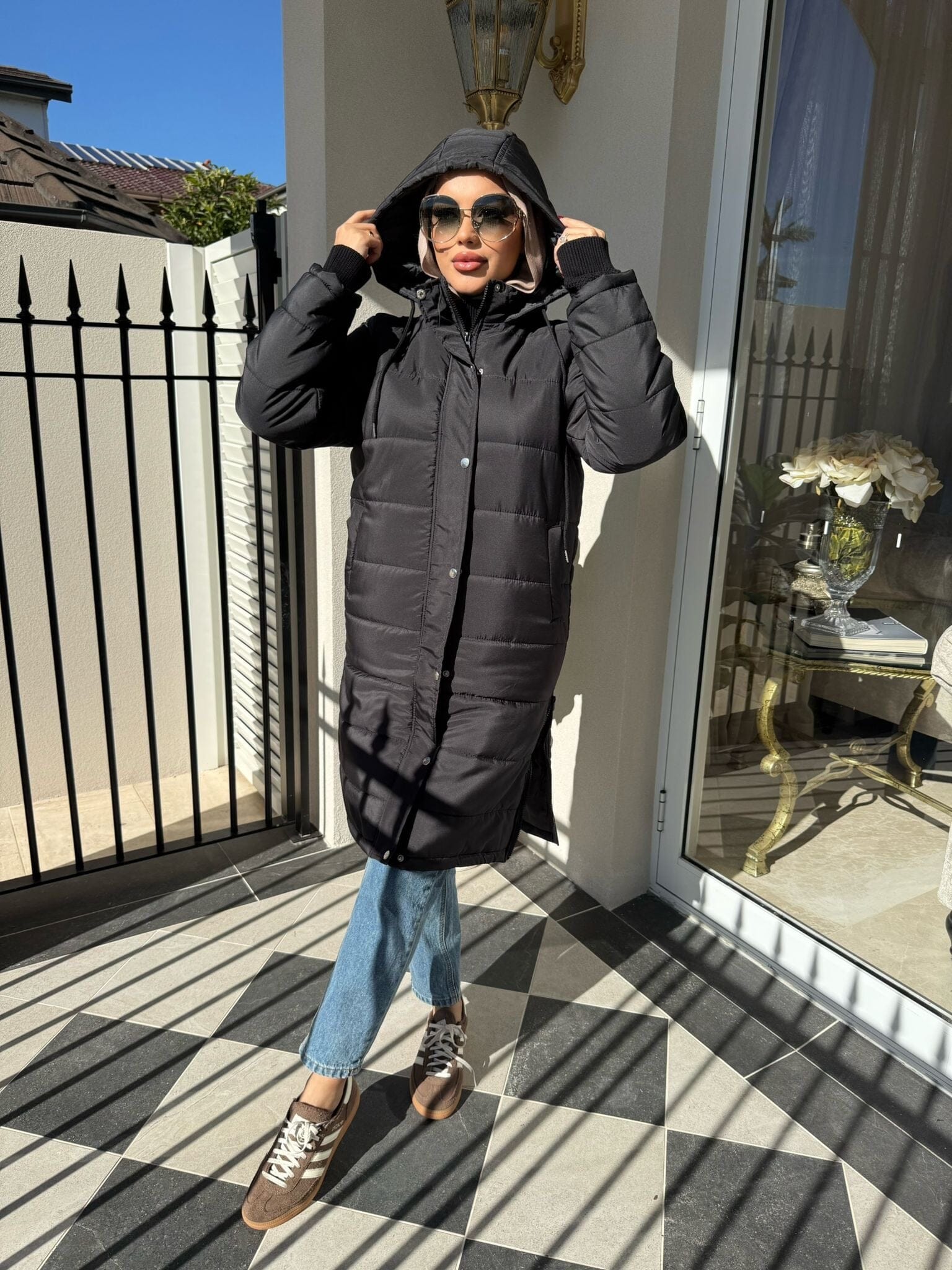 Zipper Puffer jacket