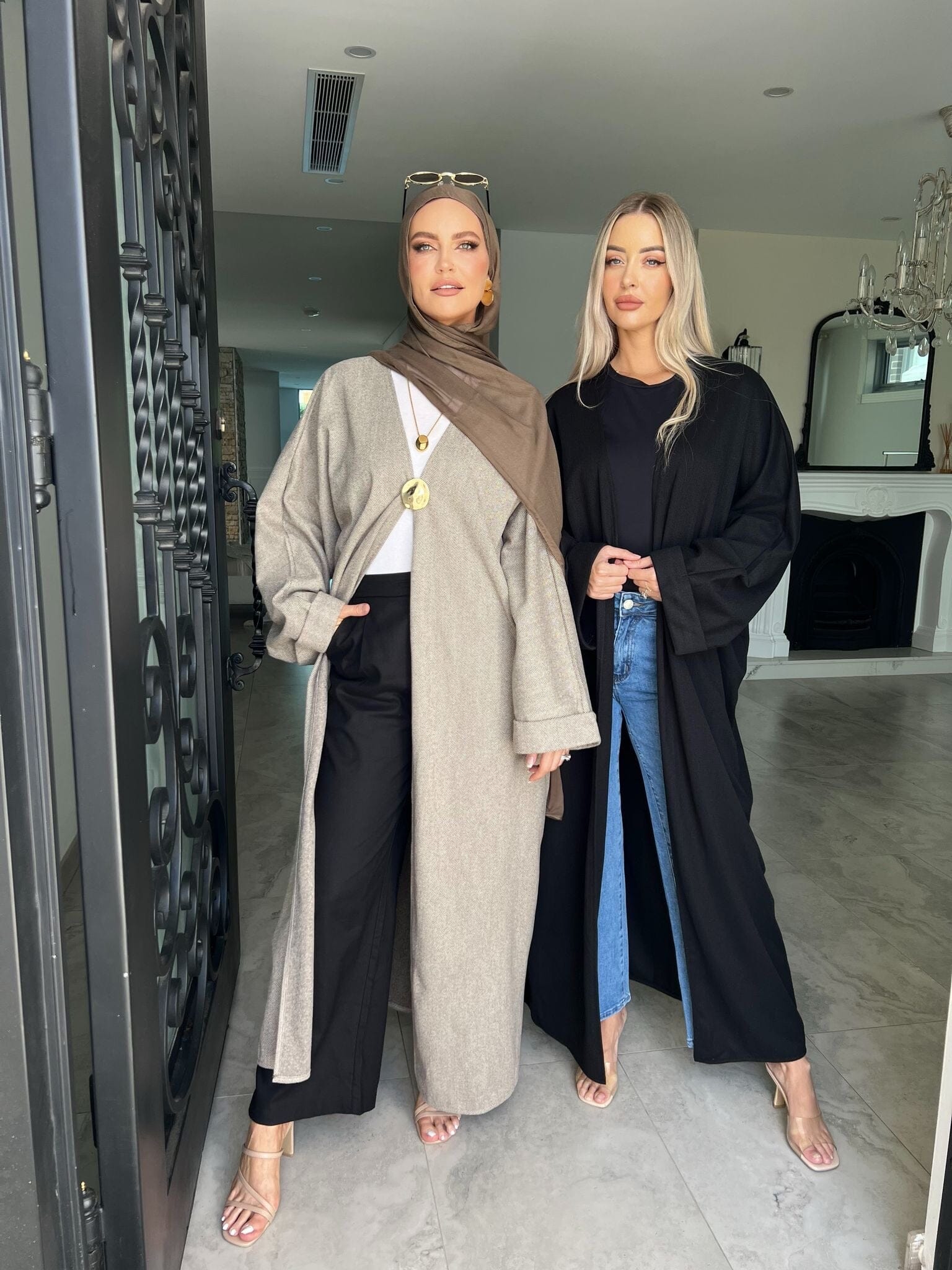 Textured Abaya