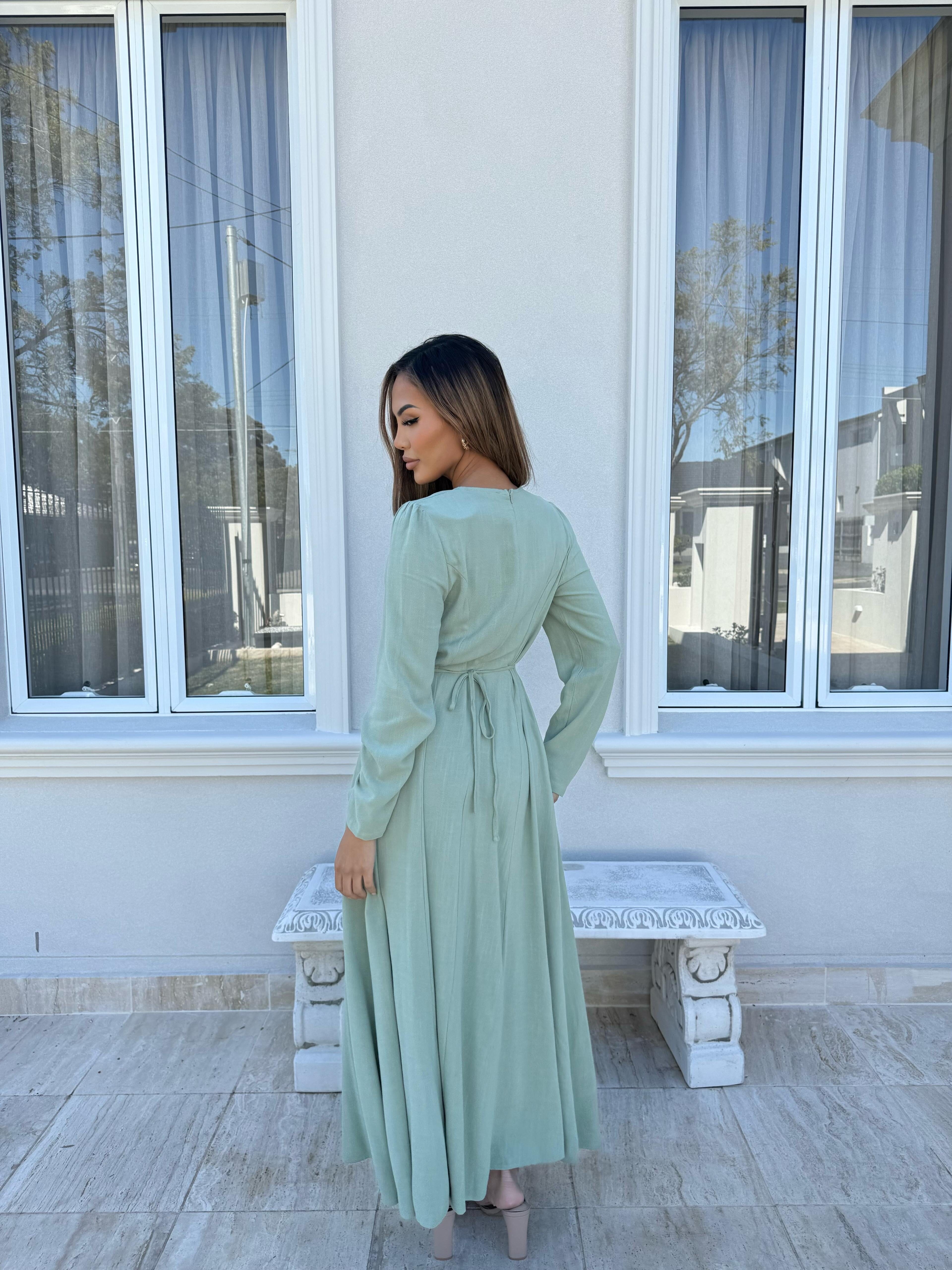 Amy Linen Dress