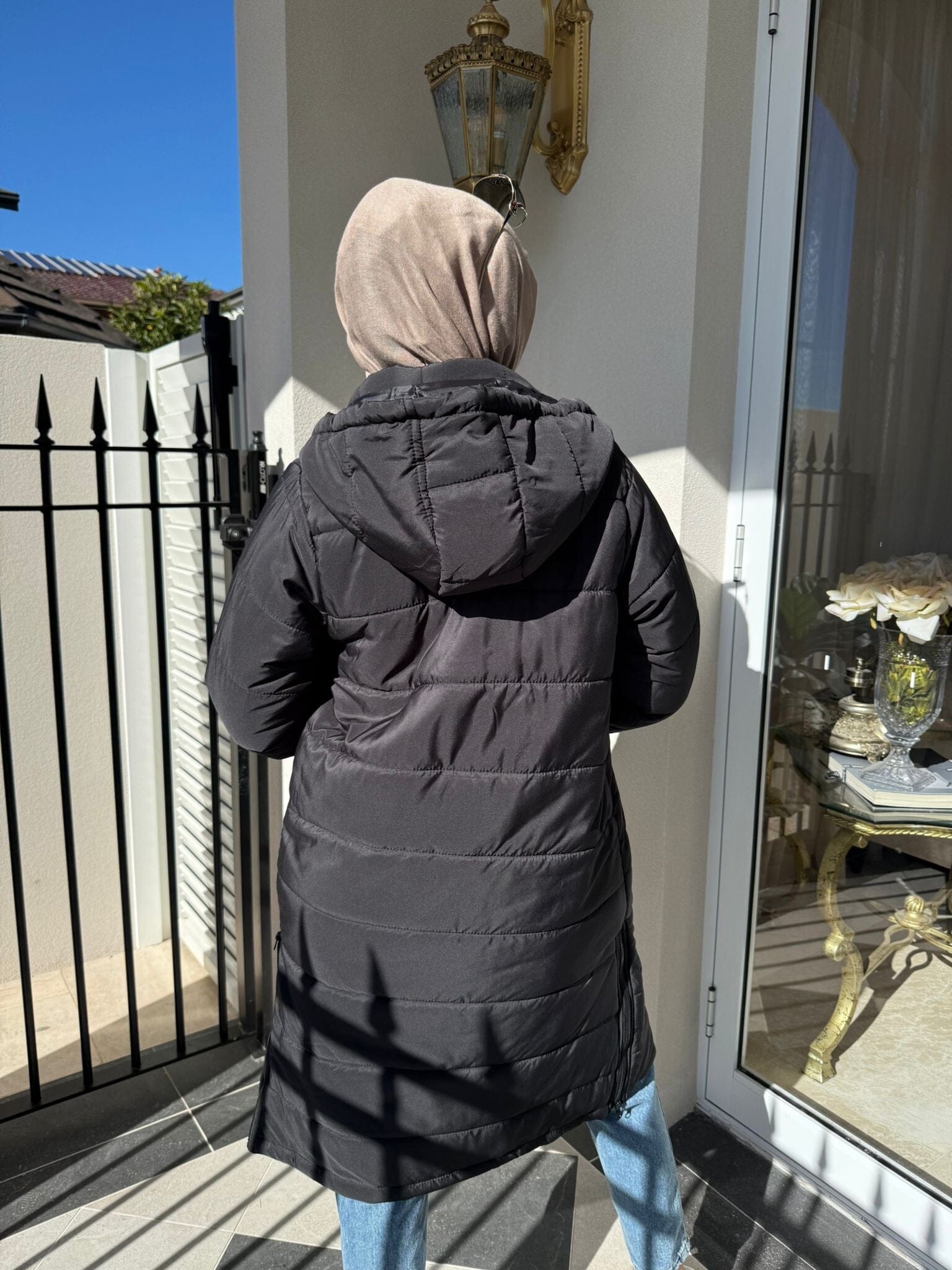 Zipper Puffer jacket
