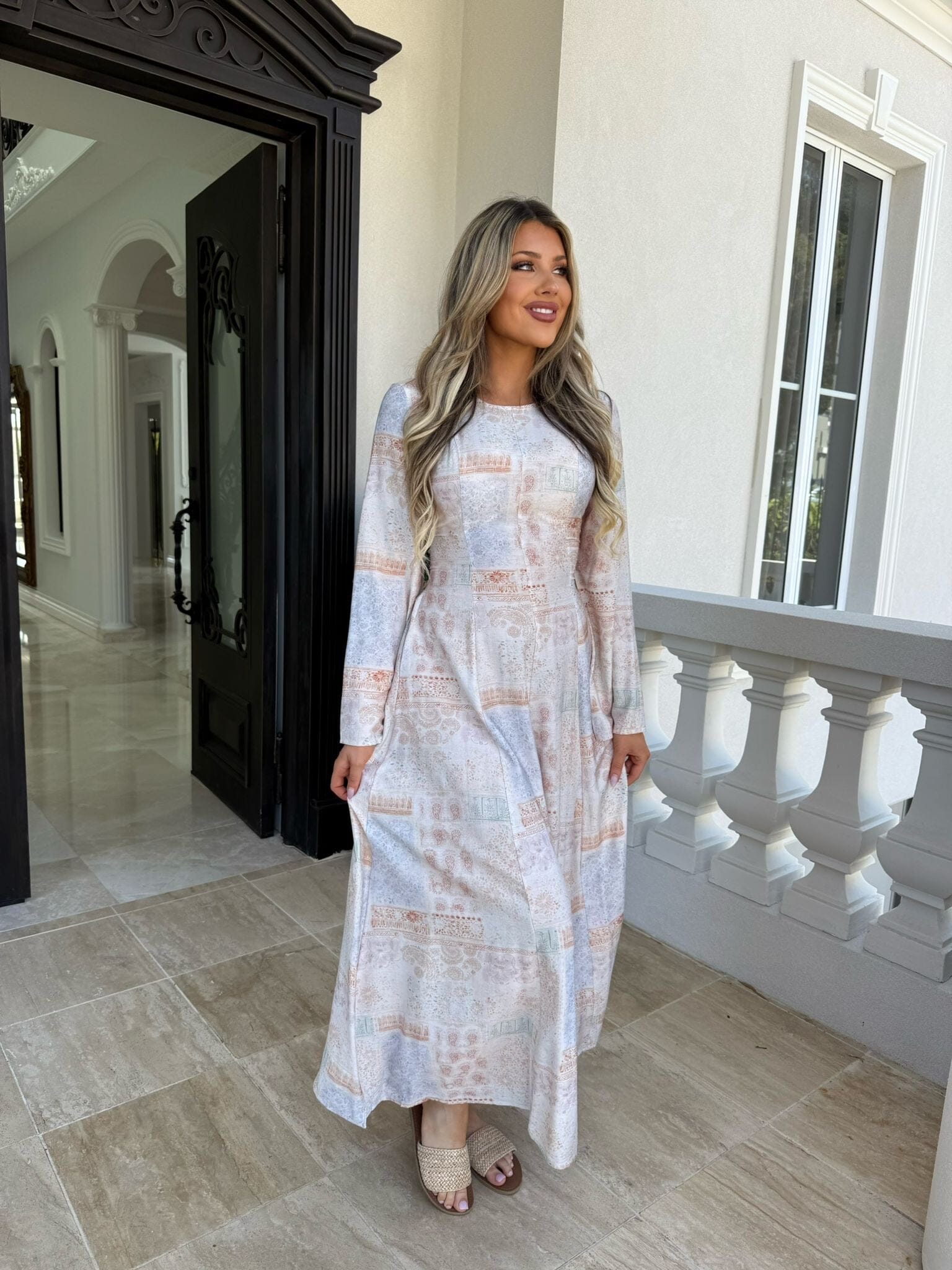 Lina Tie Back Dress