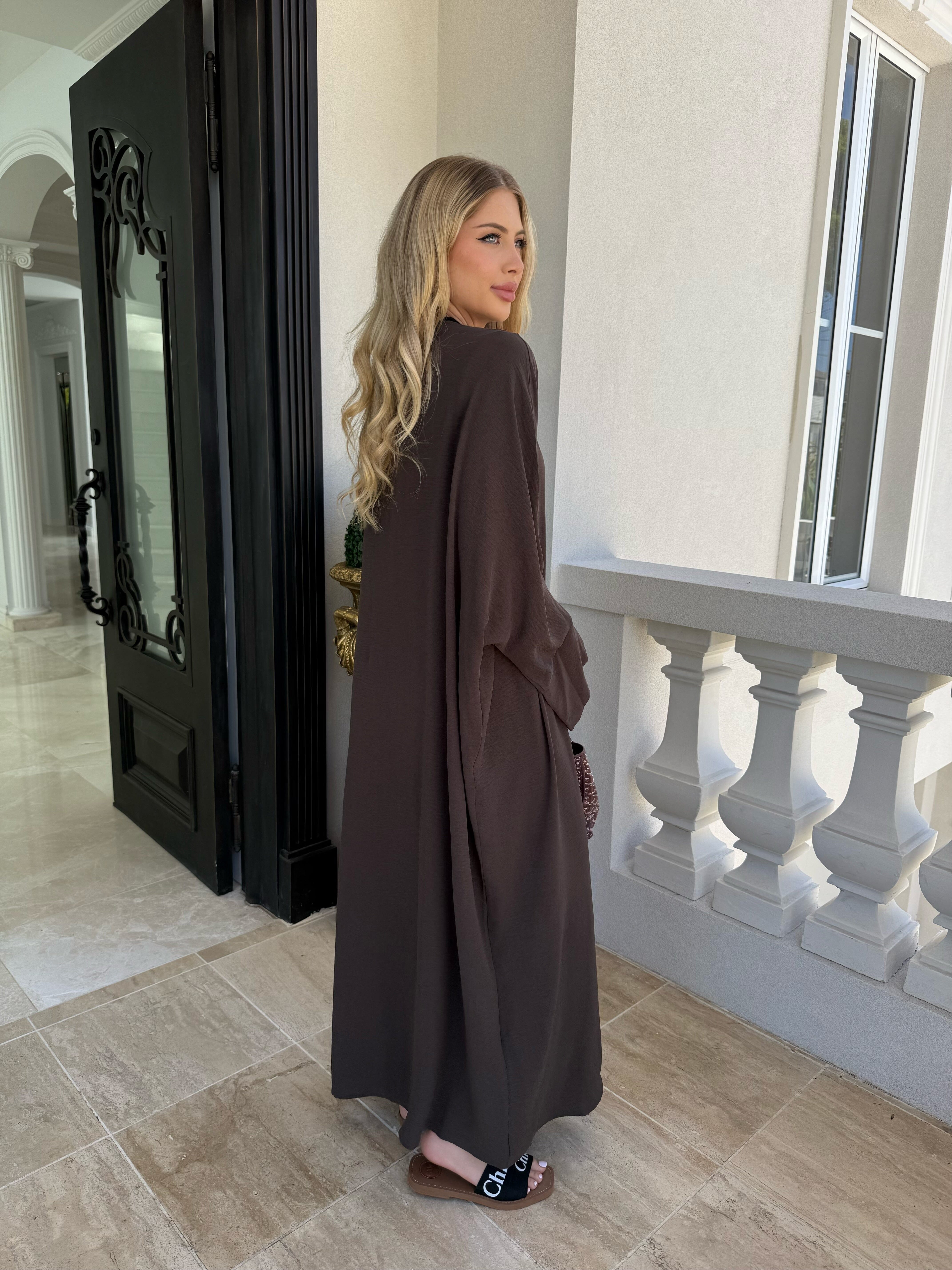 Perfect Open Abaya