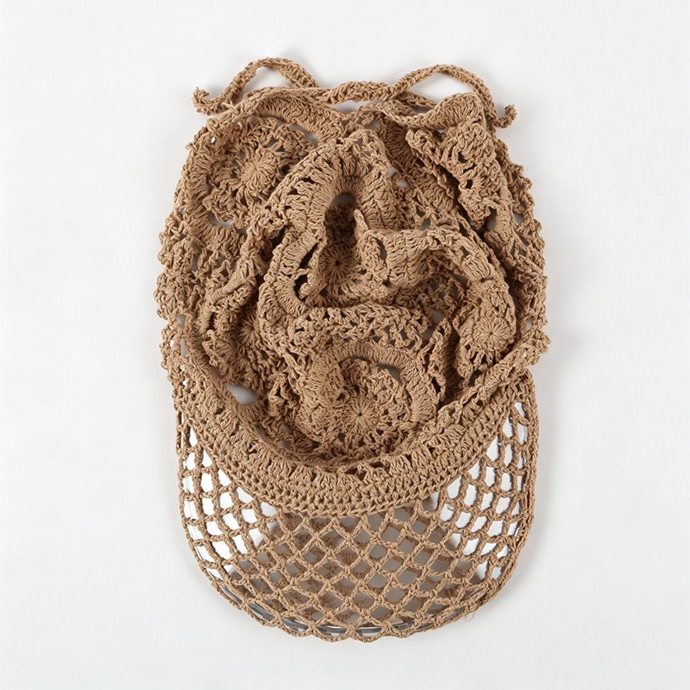 Crochet Visor Hat