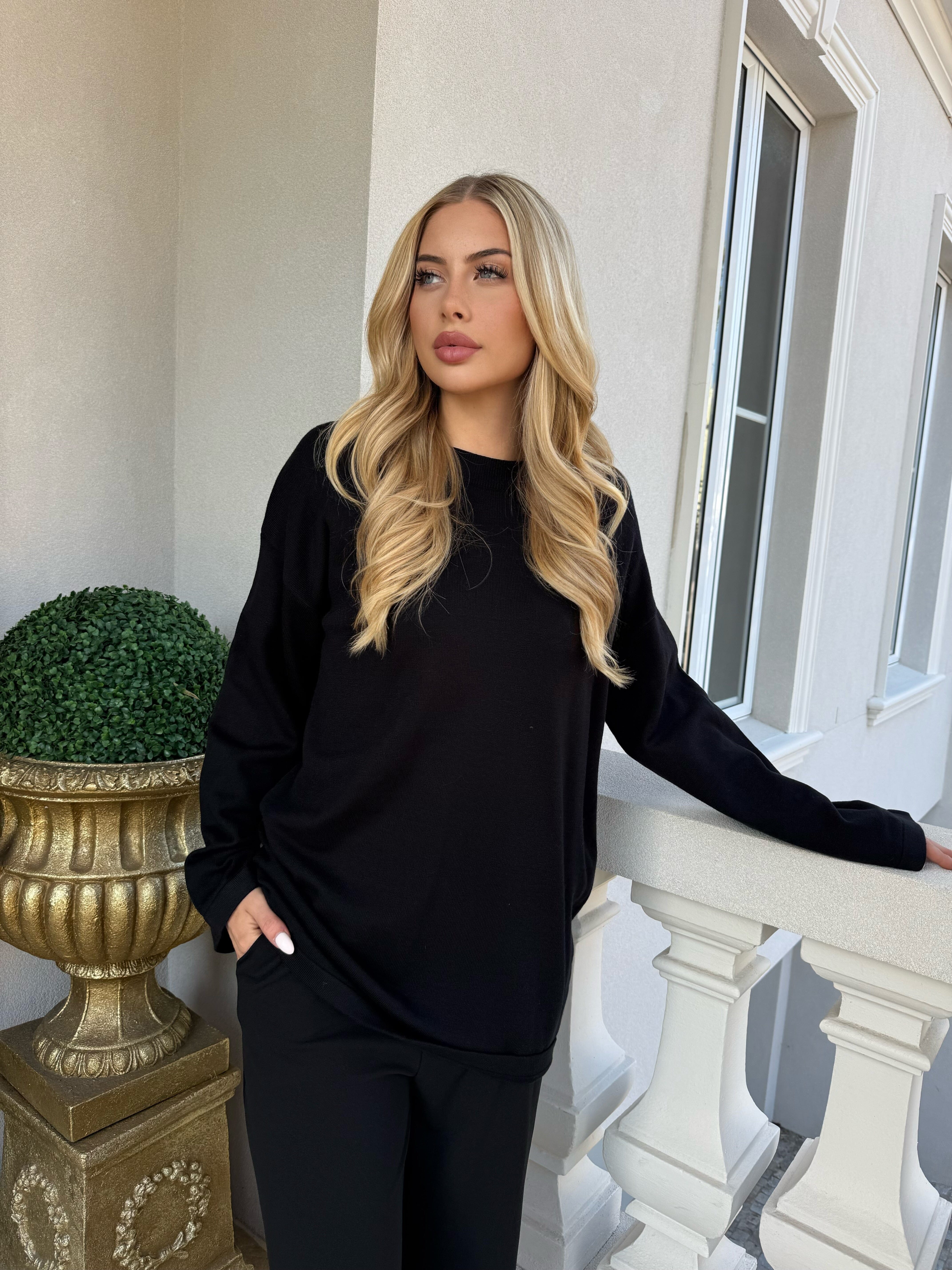 Crew Neck Soft Jumper