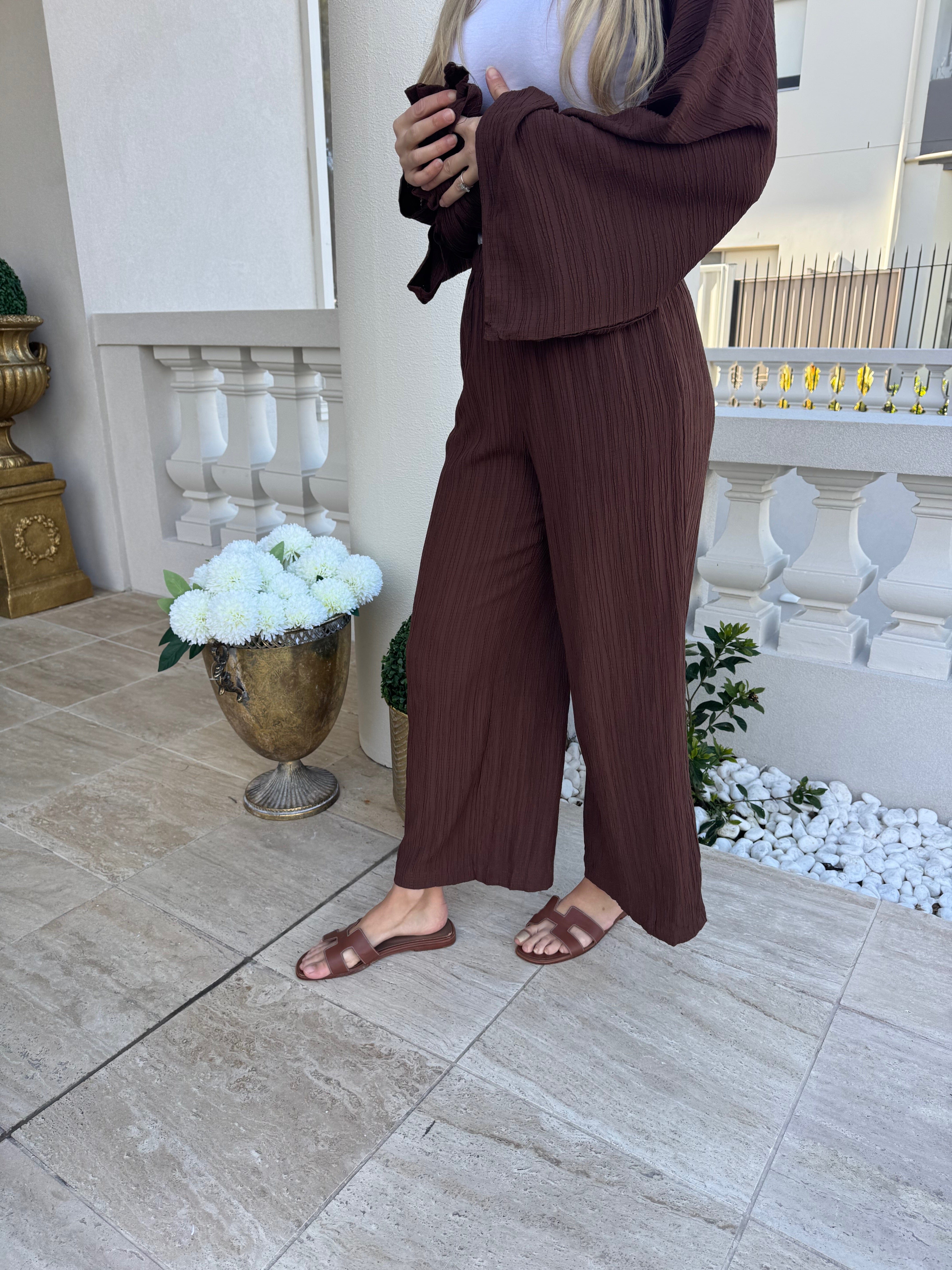 Wafa Cardigan Set