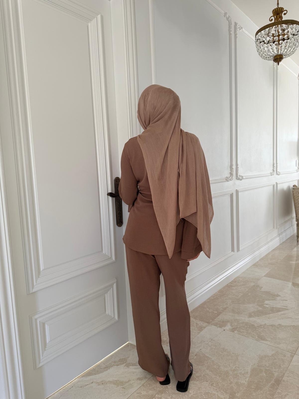 Bow Chiffon Set