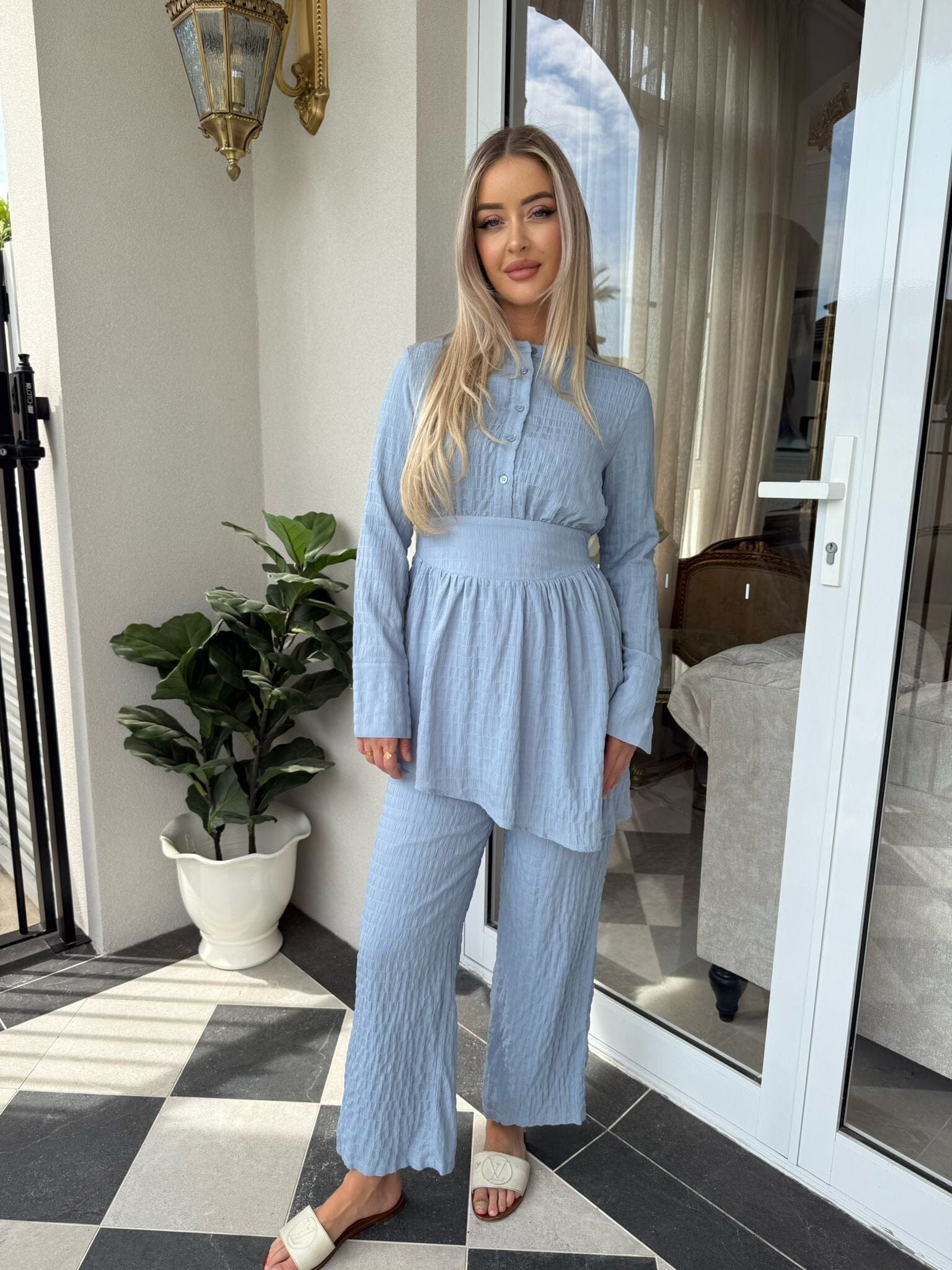Textured Crepe Set