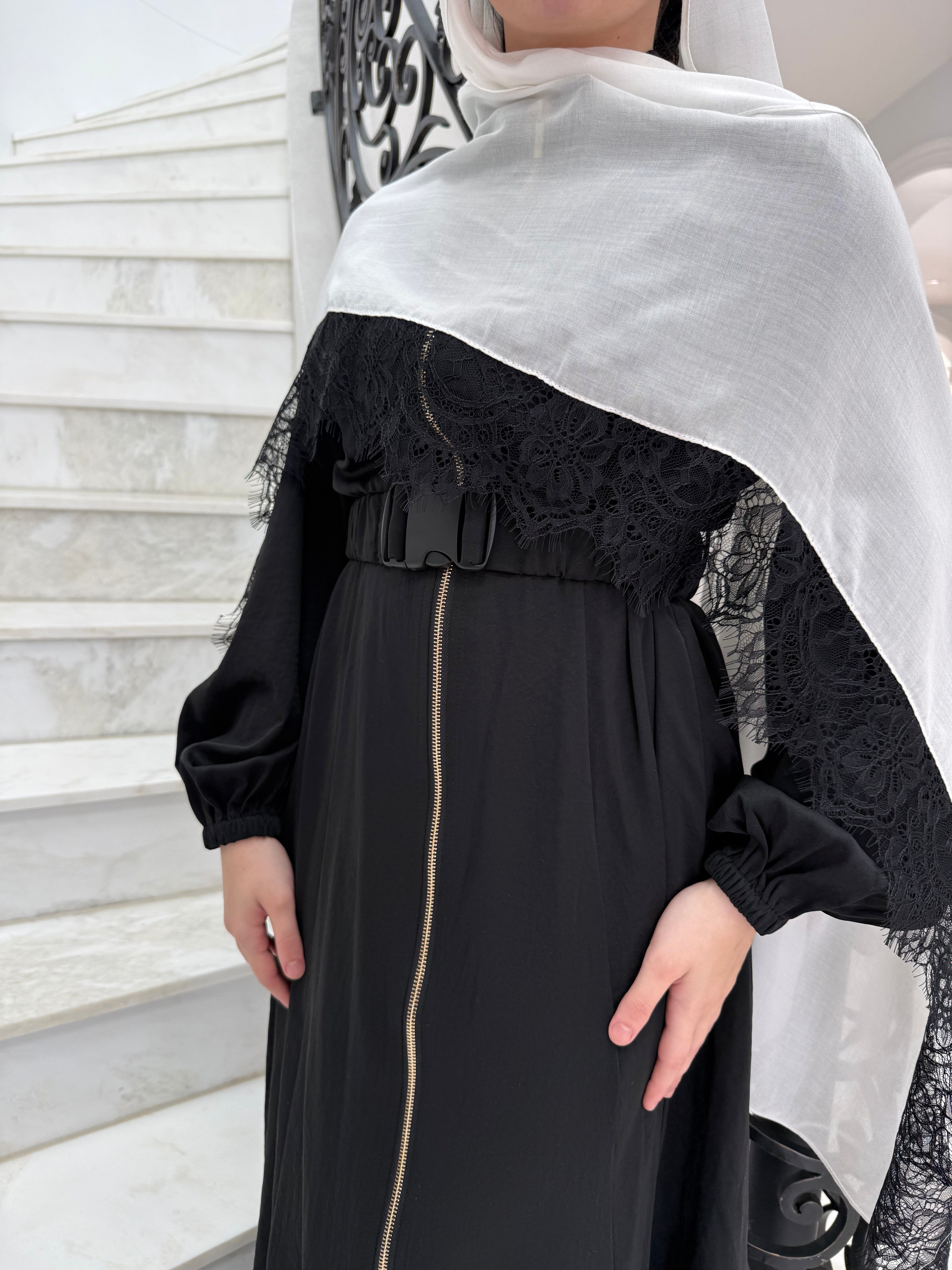 White Lace Modal Shawl