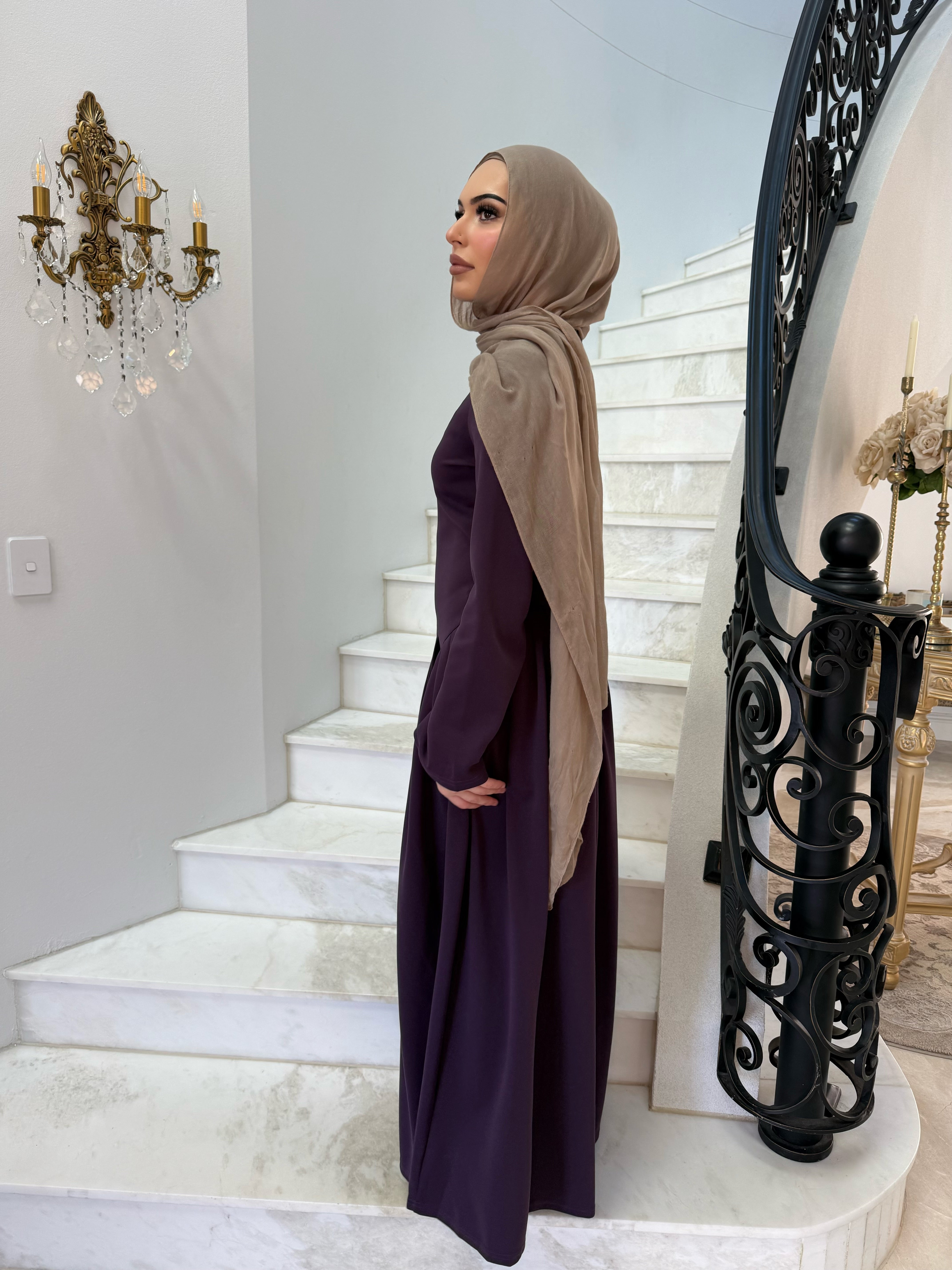 Pleated Glam Dress
