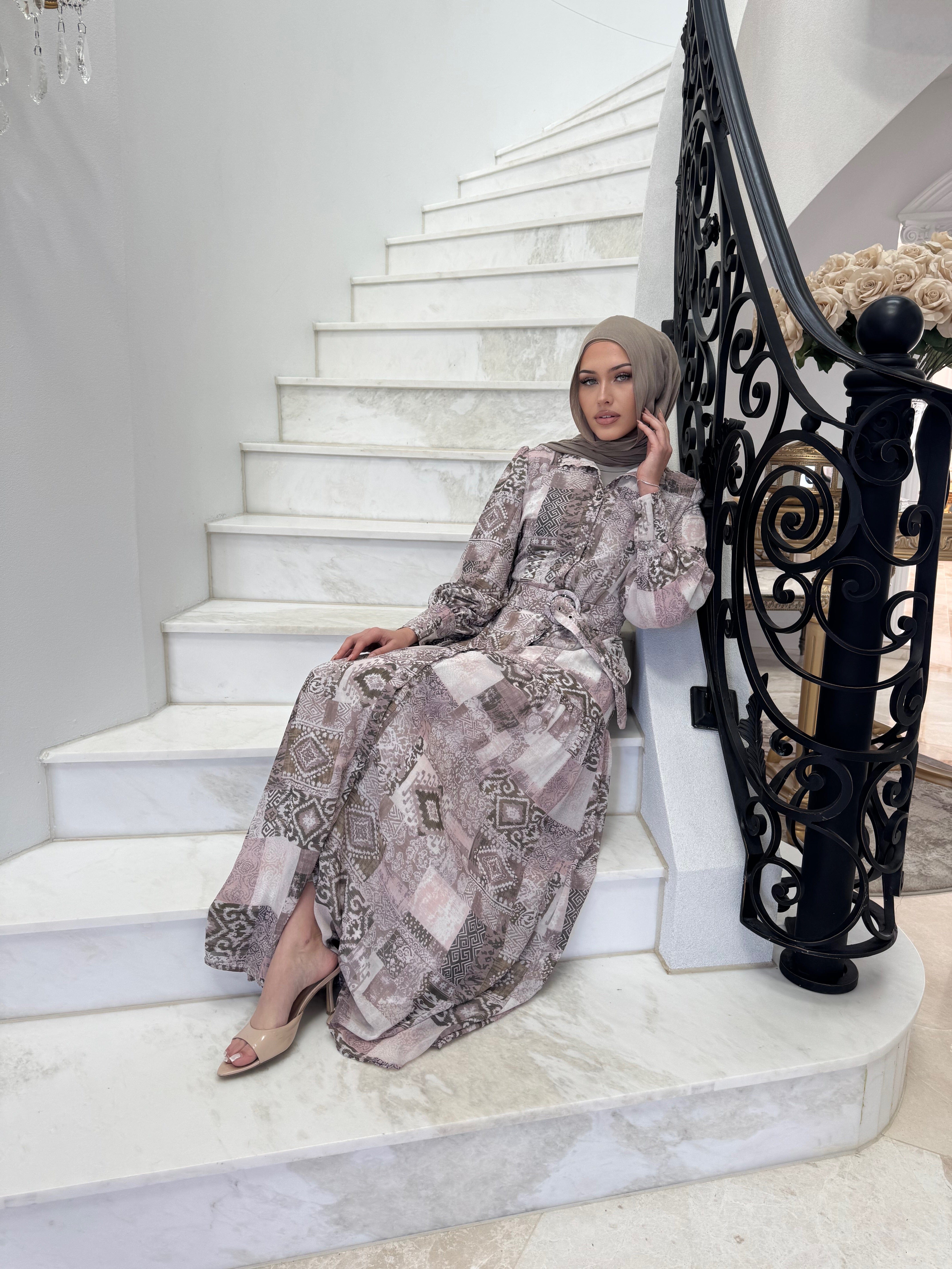 Anna Printed Dress