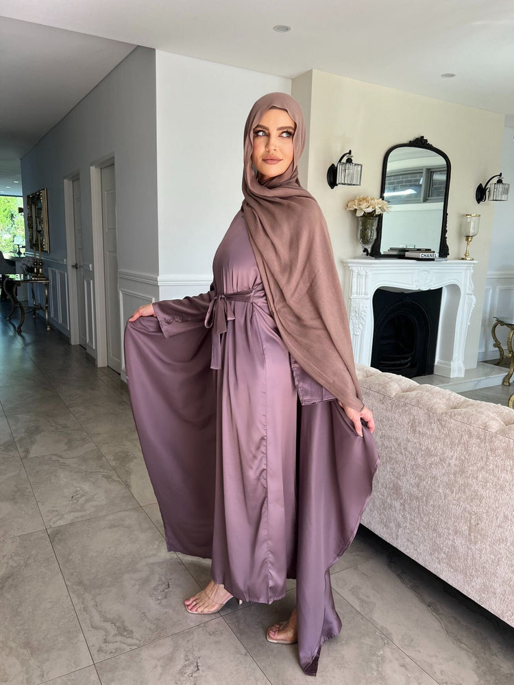 Batwing Satin Kaftan