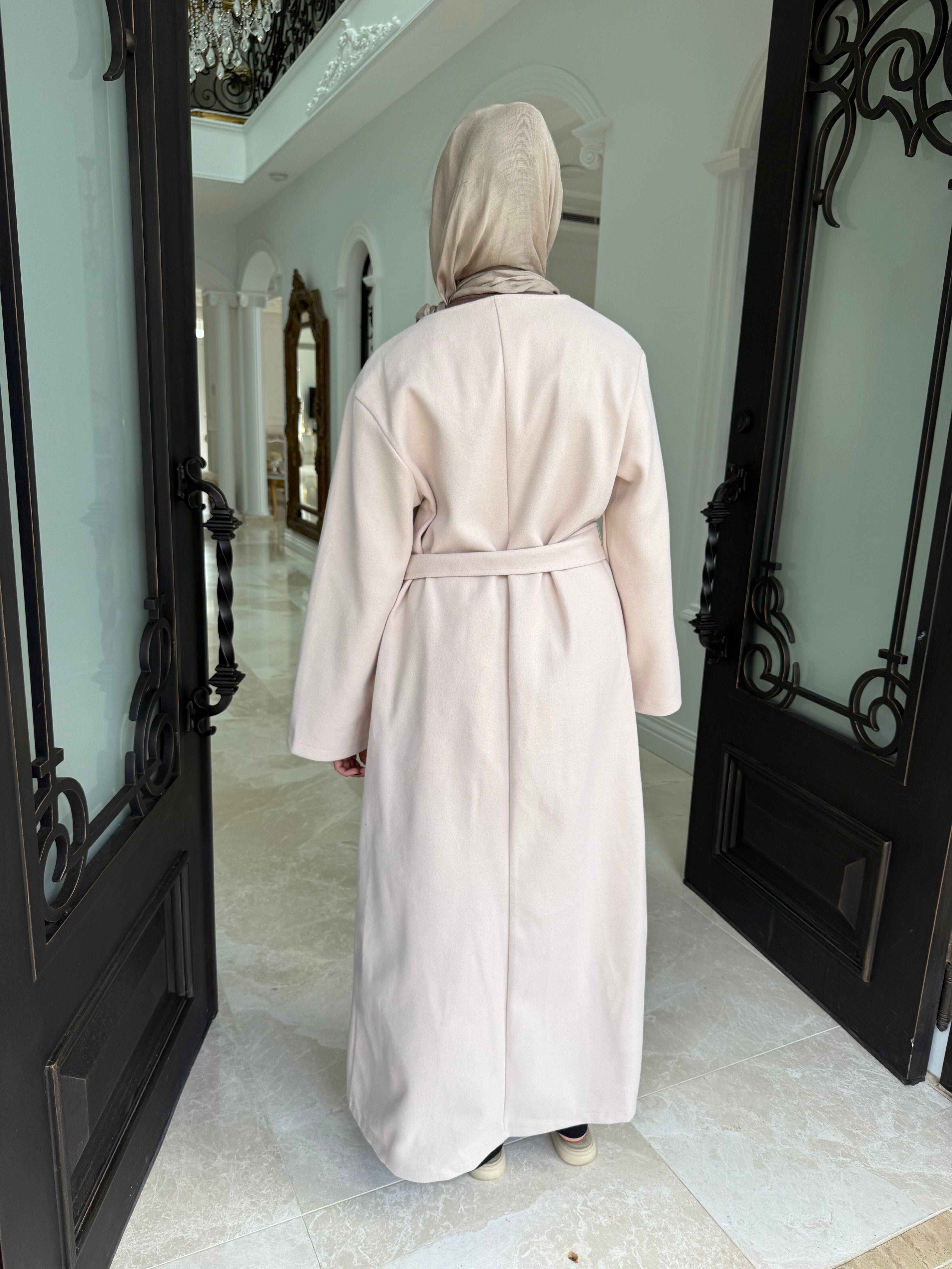 Tie Coat Abaya