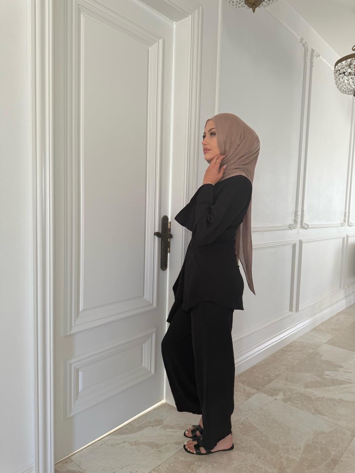 Bow Chiffon Set