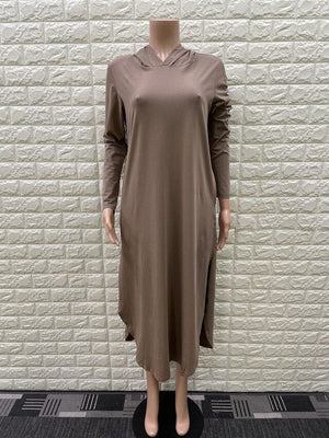 Long Hoodi Top