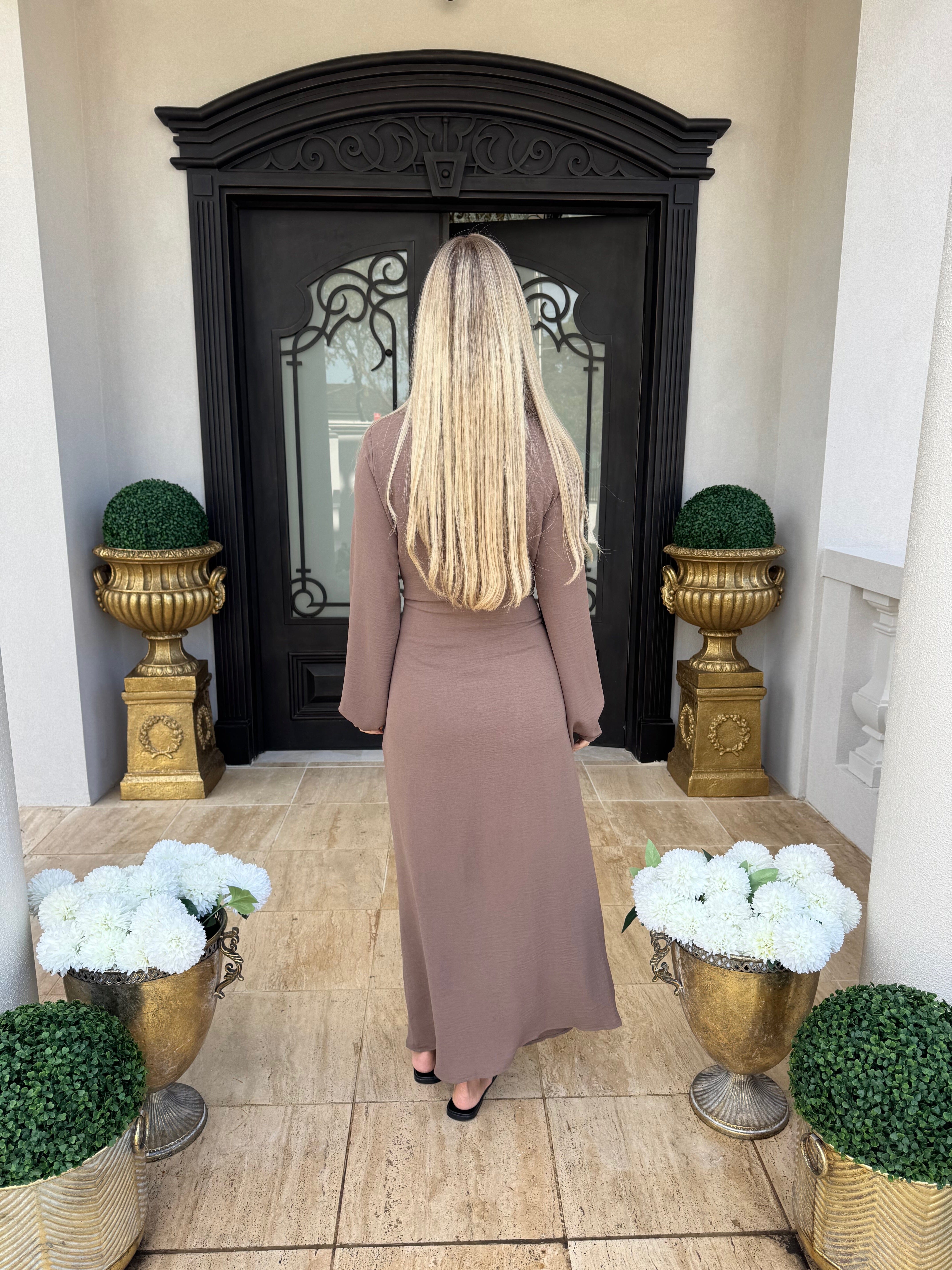 Tie Maxi Dress