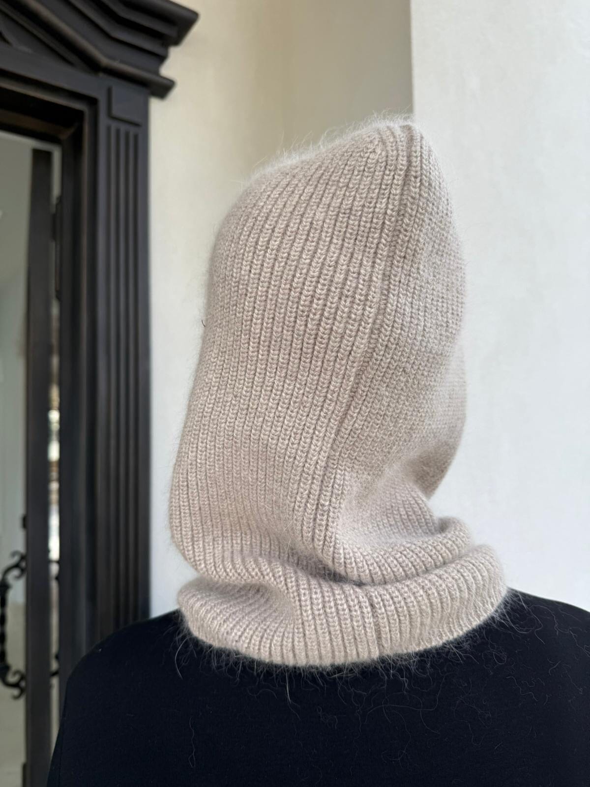 Knit balaclava
