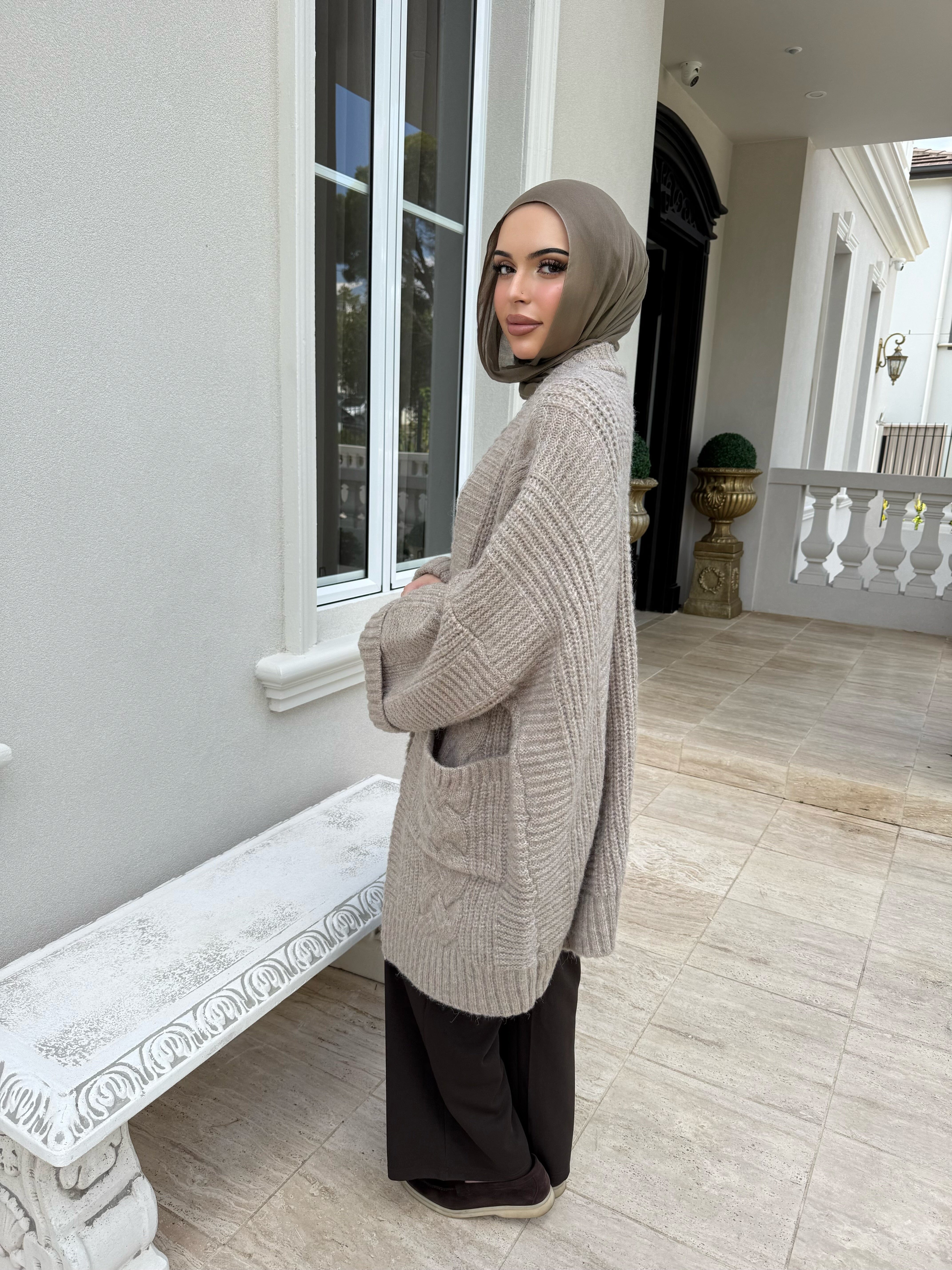 Chunky Midi Caridgan