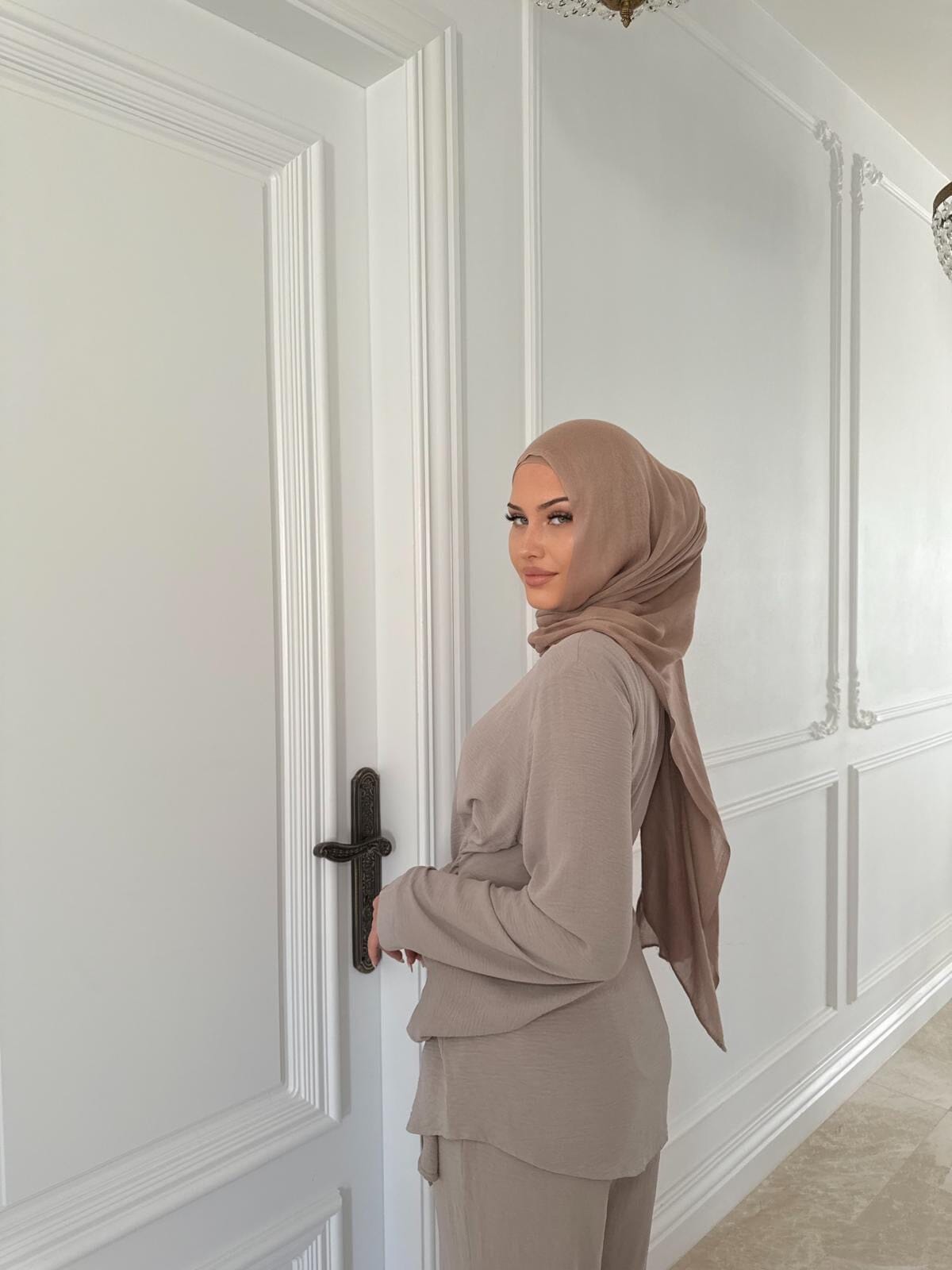 Bow Chiffon Set