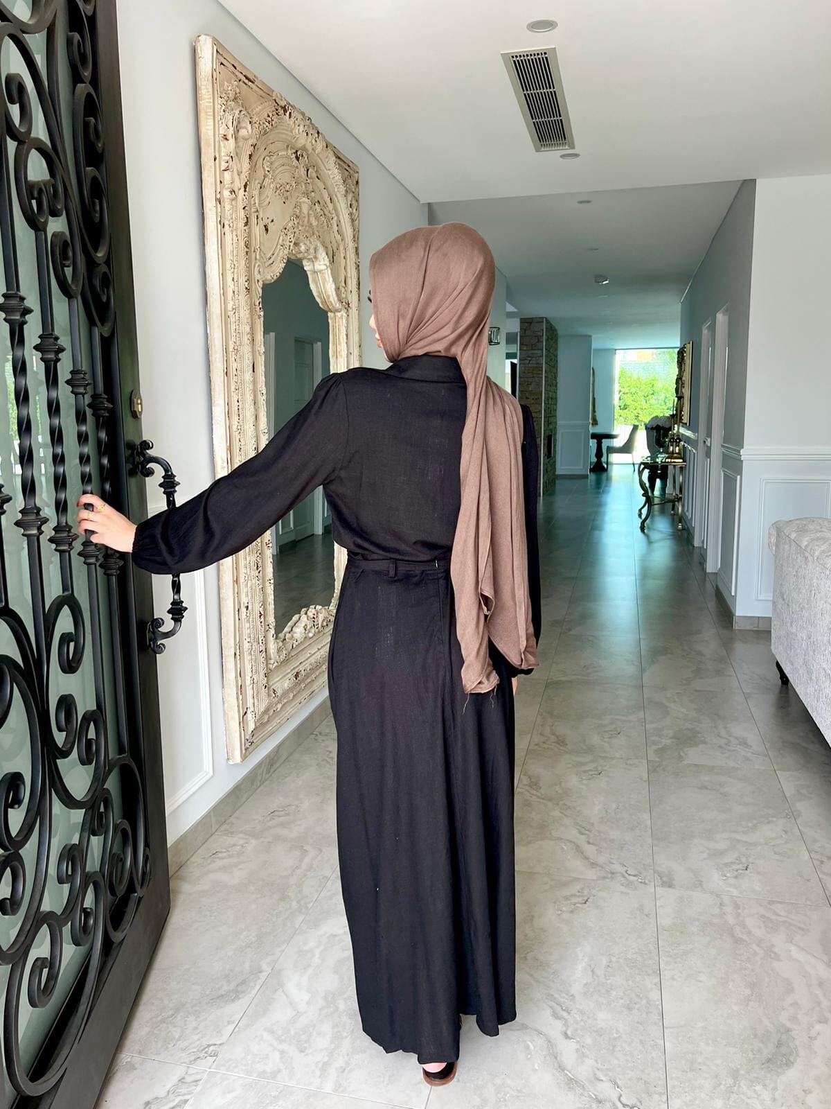 Maxi Linen Skirt