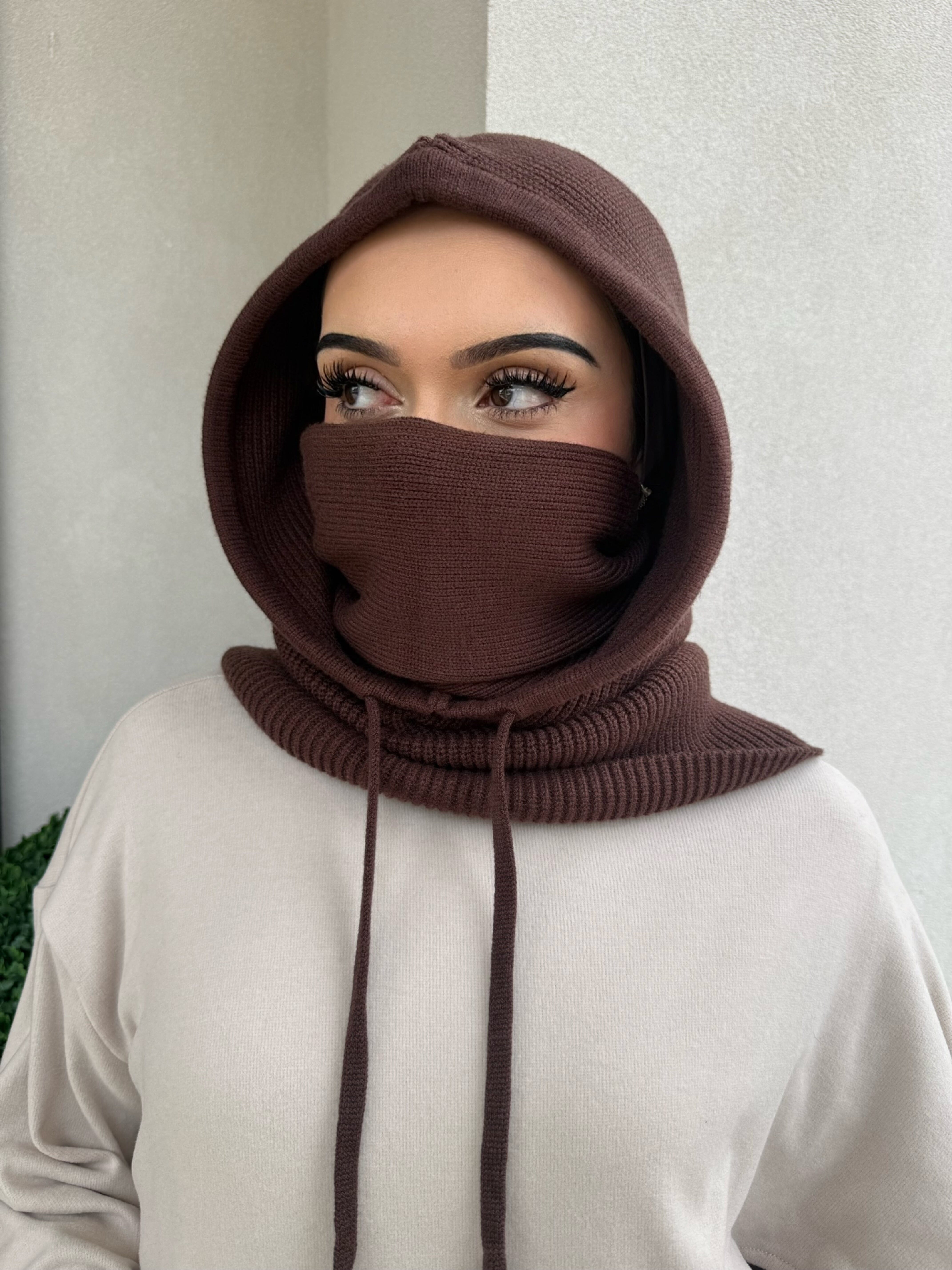 Ribbed Balaclava