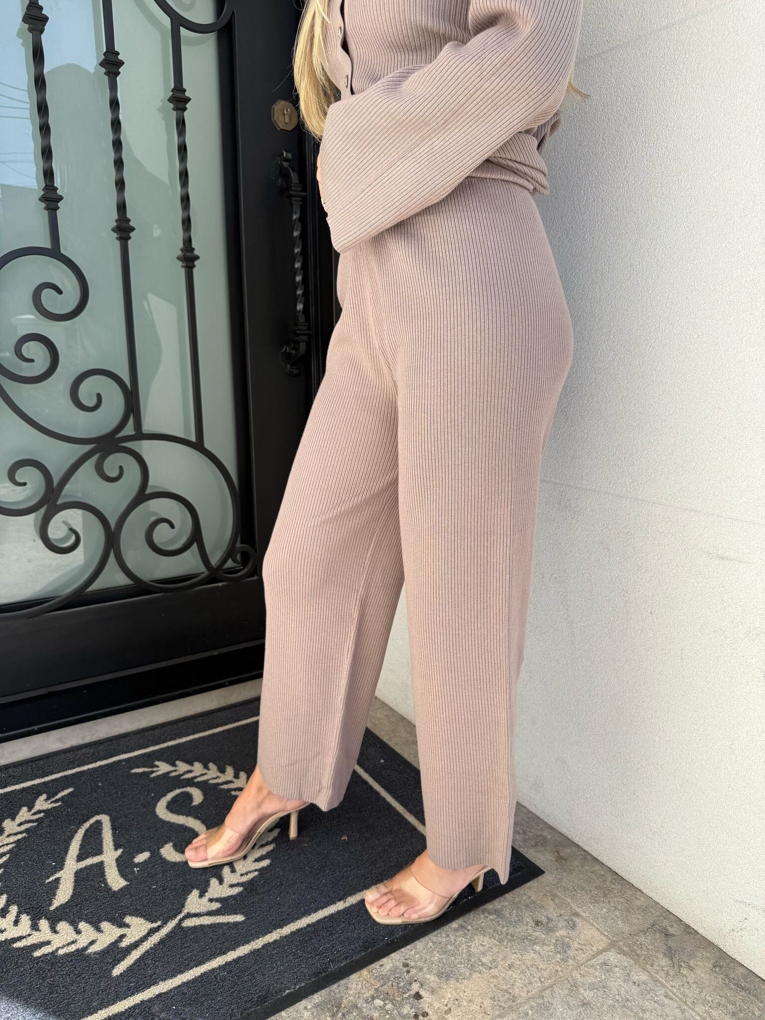 Knit Pants Set