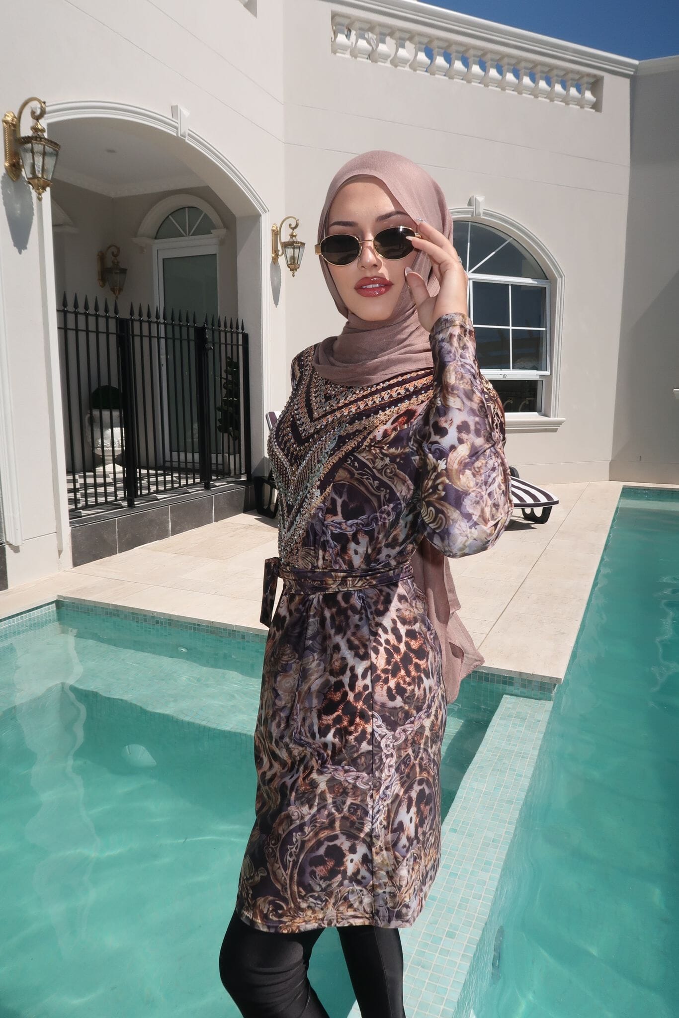 Warm Resort Twilight Tunic