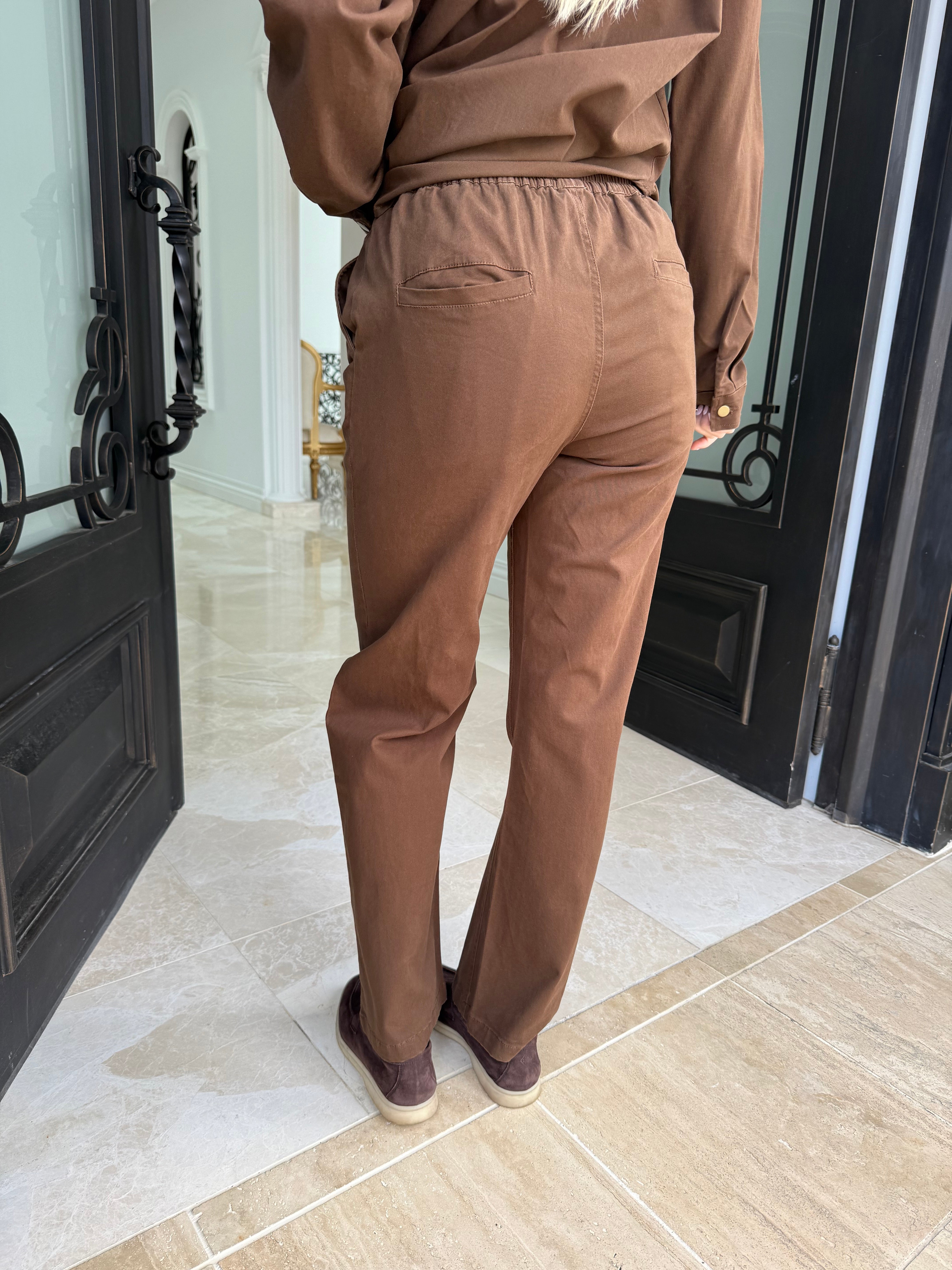 Denin Shacket Set