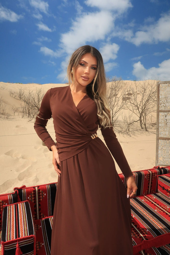 Al Sahara Gathered Dress