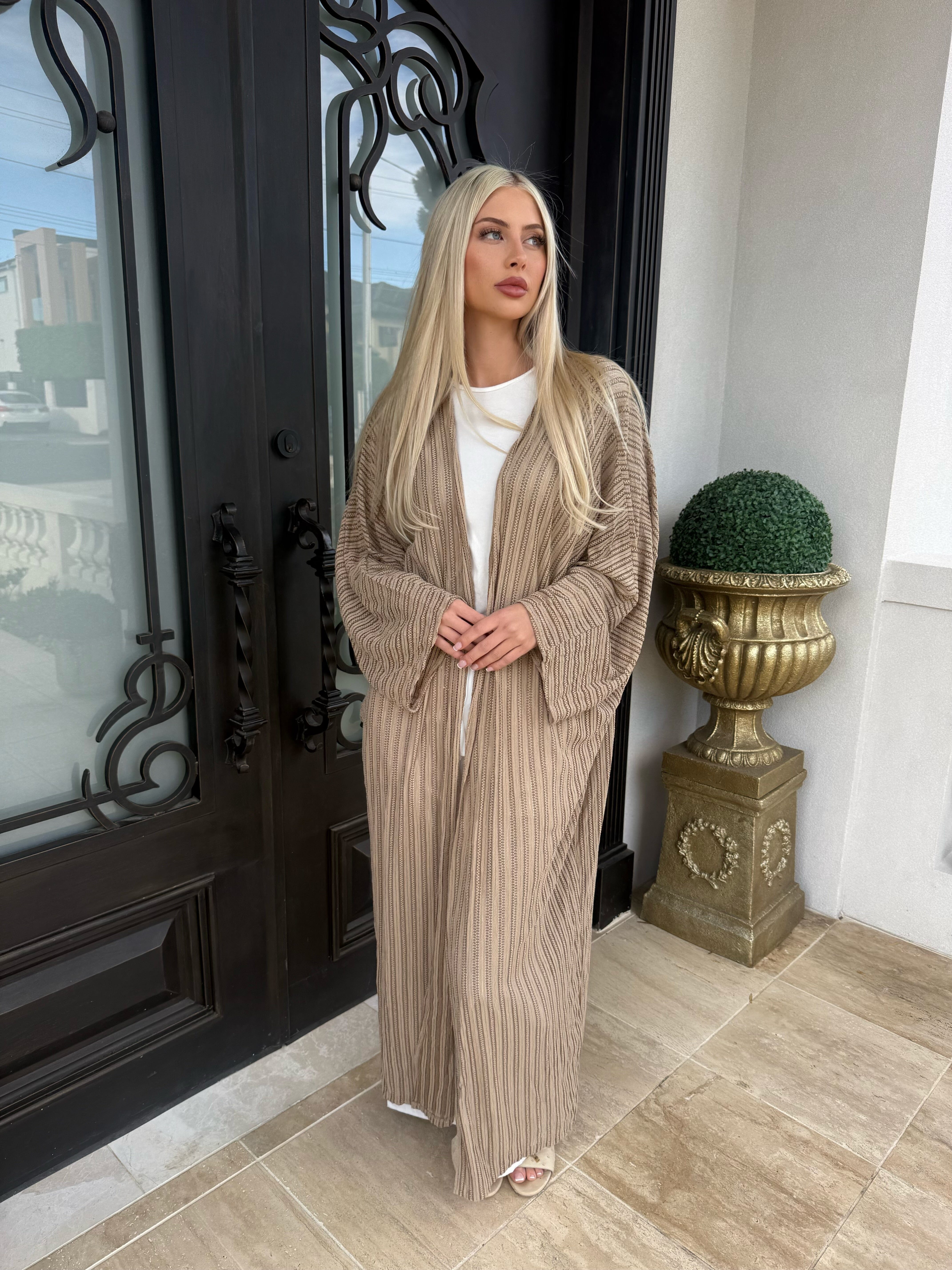Plain Crochet Kimono