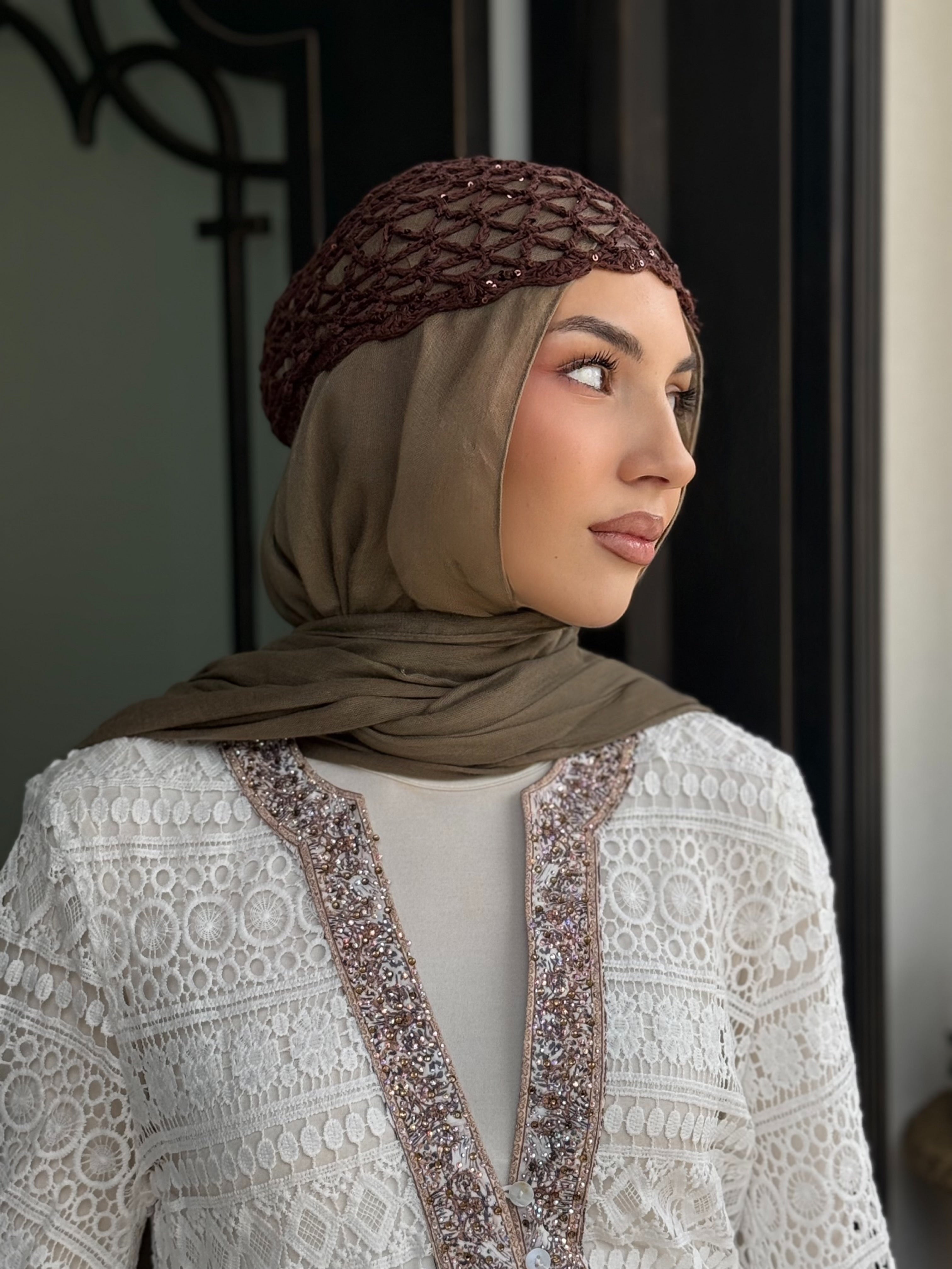Embellished Crochet Tunic