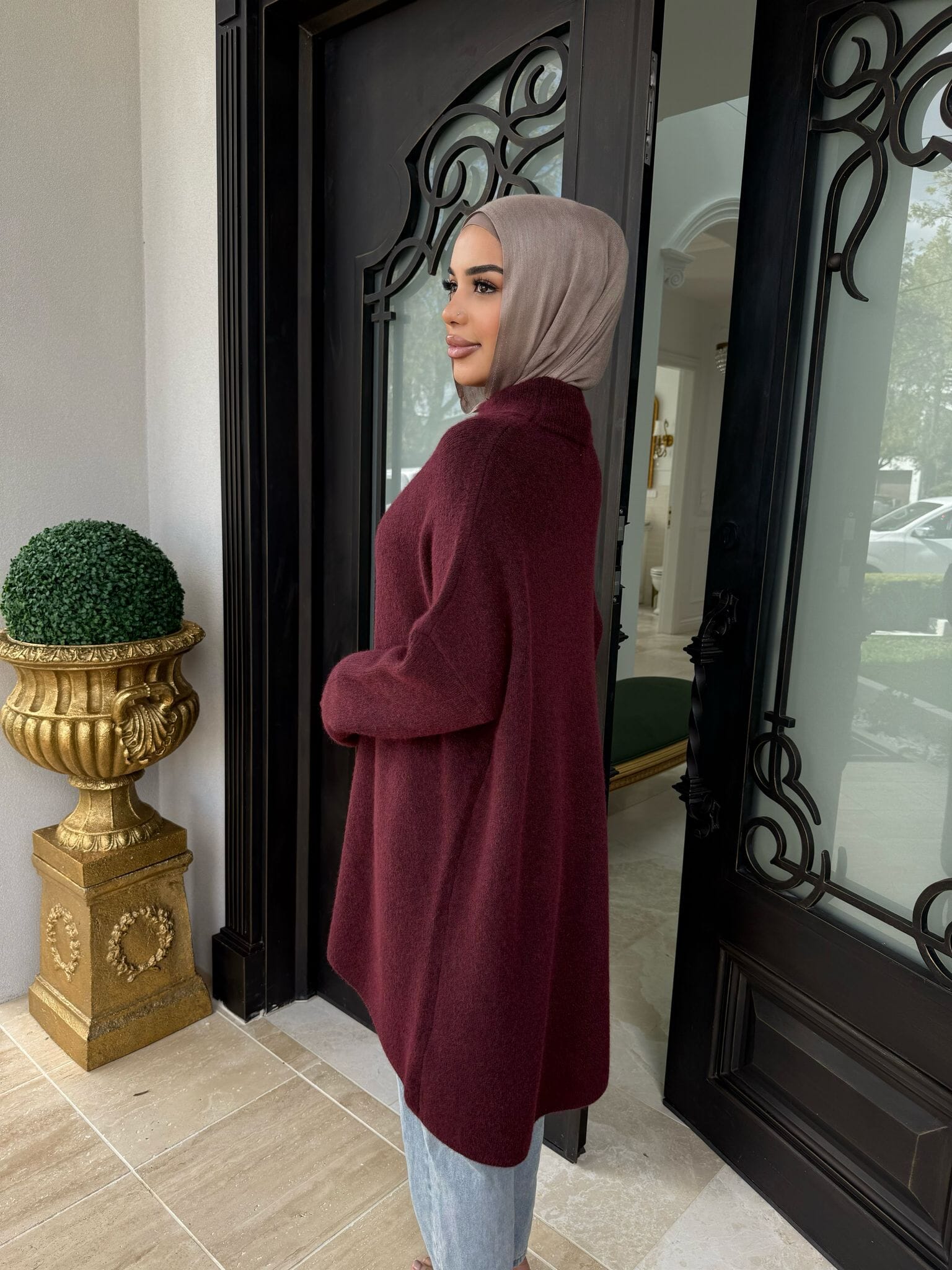 High Low Knit Jumper